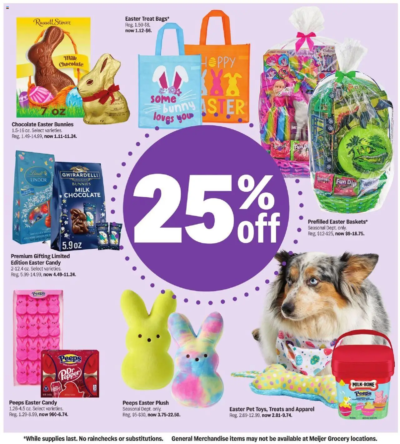MEIJER AD from 04/13/2025 - everything you need for Easter - PREVIEW - Page number 2