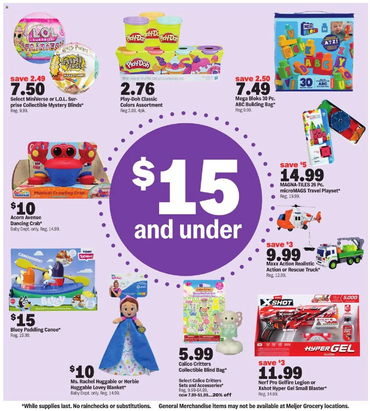 MEIJER AD from 04/13/2025 - everything you need for Easter - PREVIEW - Page number 4