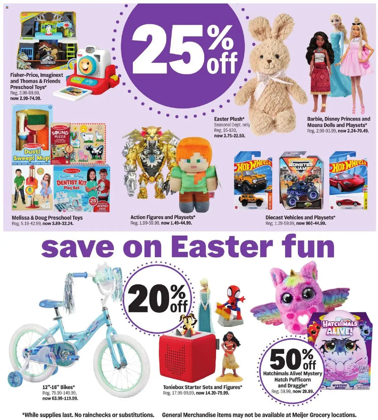 MEIJER AD from 04/13/2025 - everything you need for Easter - PREVIEW - Page number 5