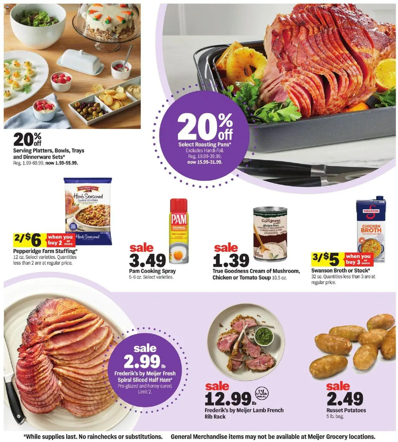 MEIJER AD from 04/13/2025 - everything you need for Easter - PREVIEW - Page number 8