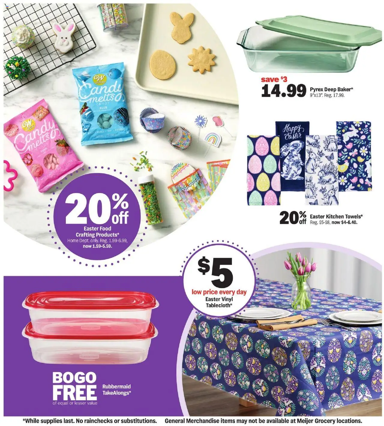 MEIJER AD from 04/13/2025 - everything you need for Easter - PREVIEW - Page number 7