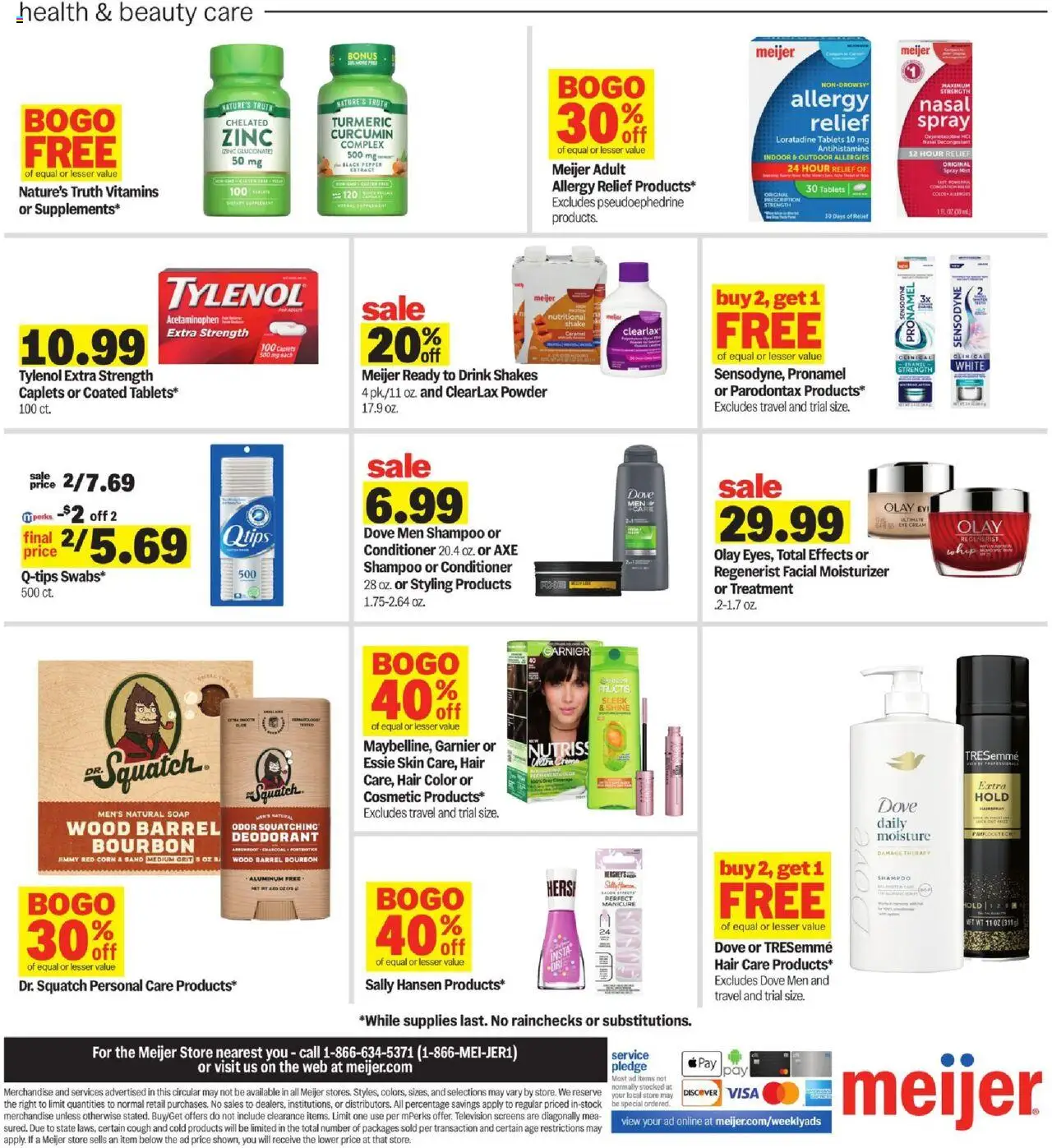 MEIJER AD from 04/13/2025 - Weekly Ad - PREVIEW - Page number 8