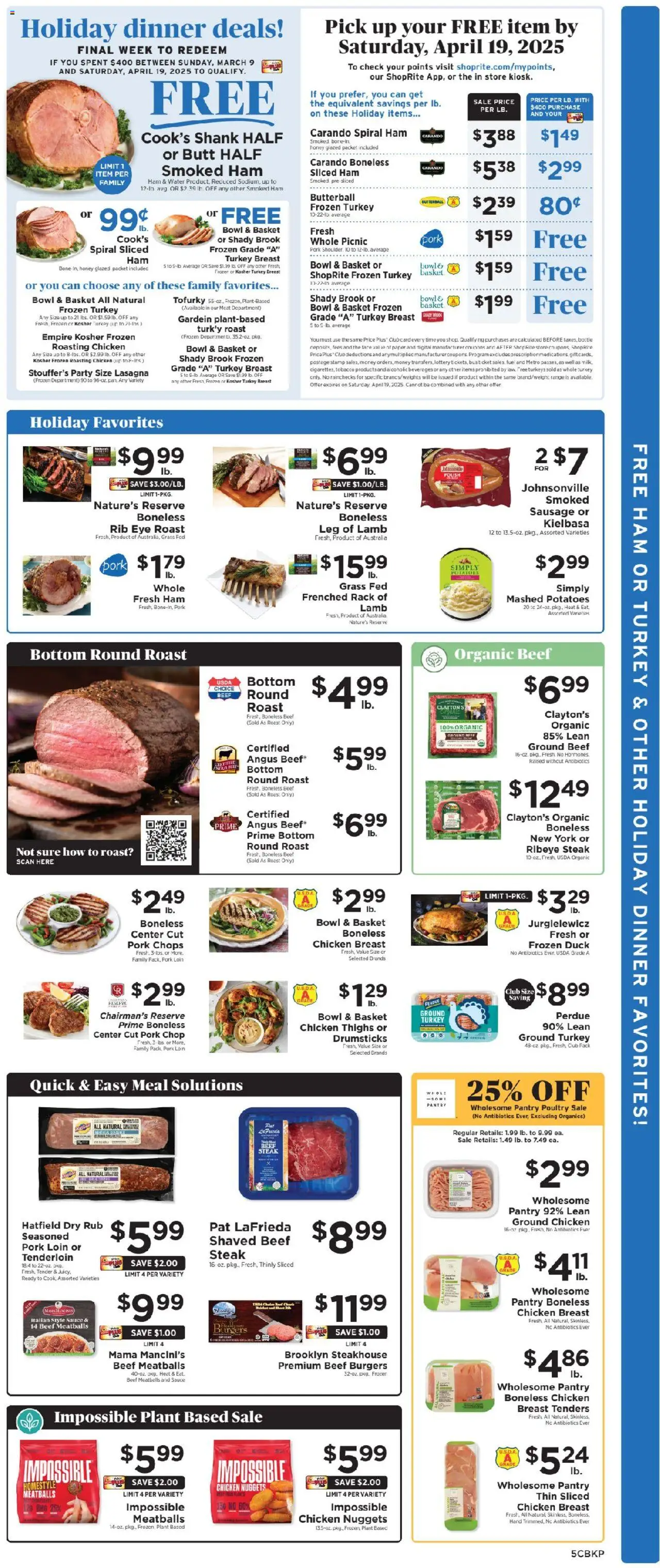 ShopRite Circular from 04/13/2025 >> Weekly Ad, flyer - Page number 6