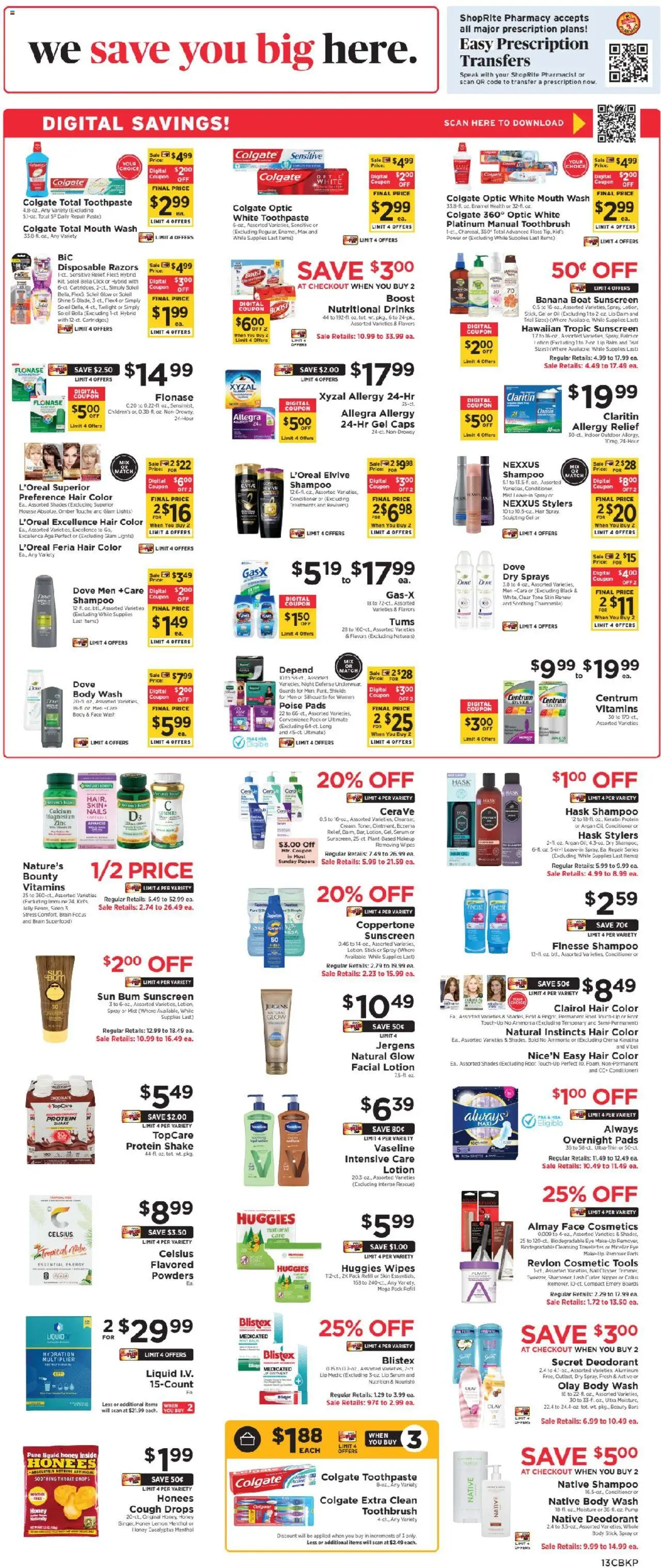 ShopRite Circular from 04/13/2025 >> Weekly Ad, flyer - Page number 14