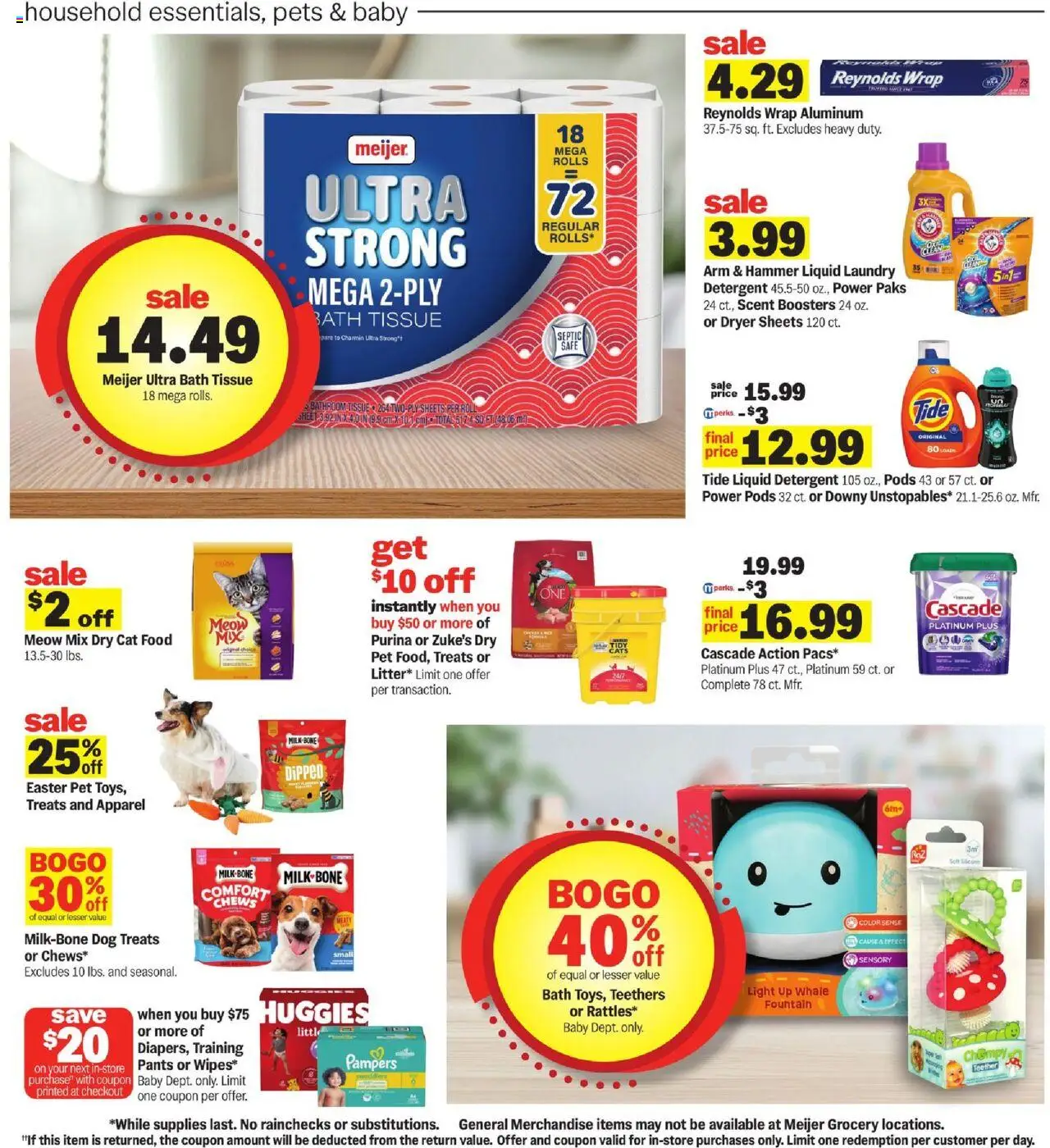 MEIJER AD from 04/13/2025 - Weekly Ad - MI - PREVIEW - Page number 7