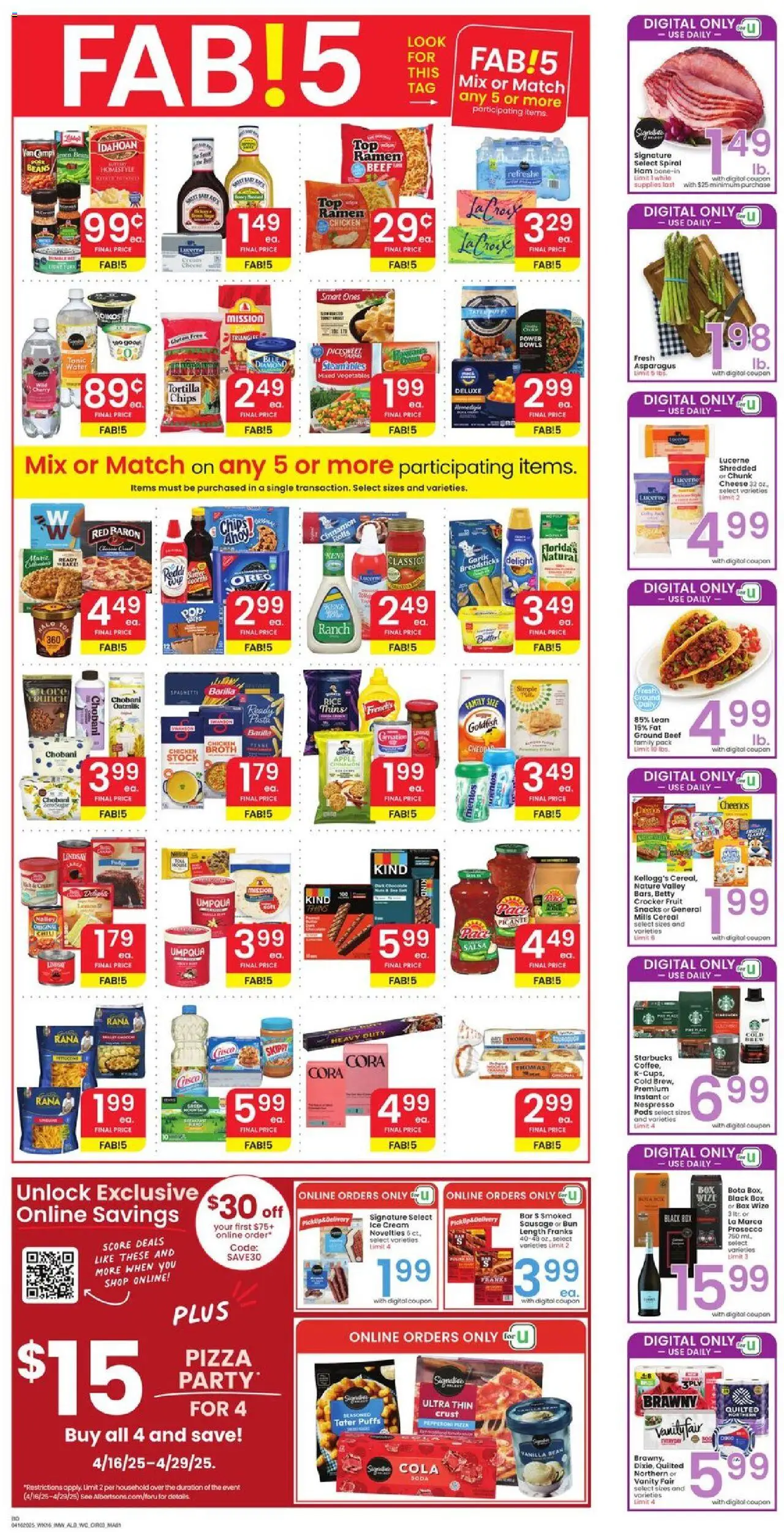 Albertsons Weekly Ad from 04/16/2025 - Flyer - Page number 3