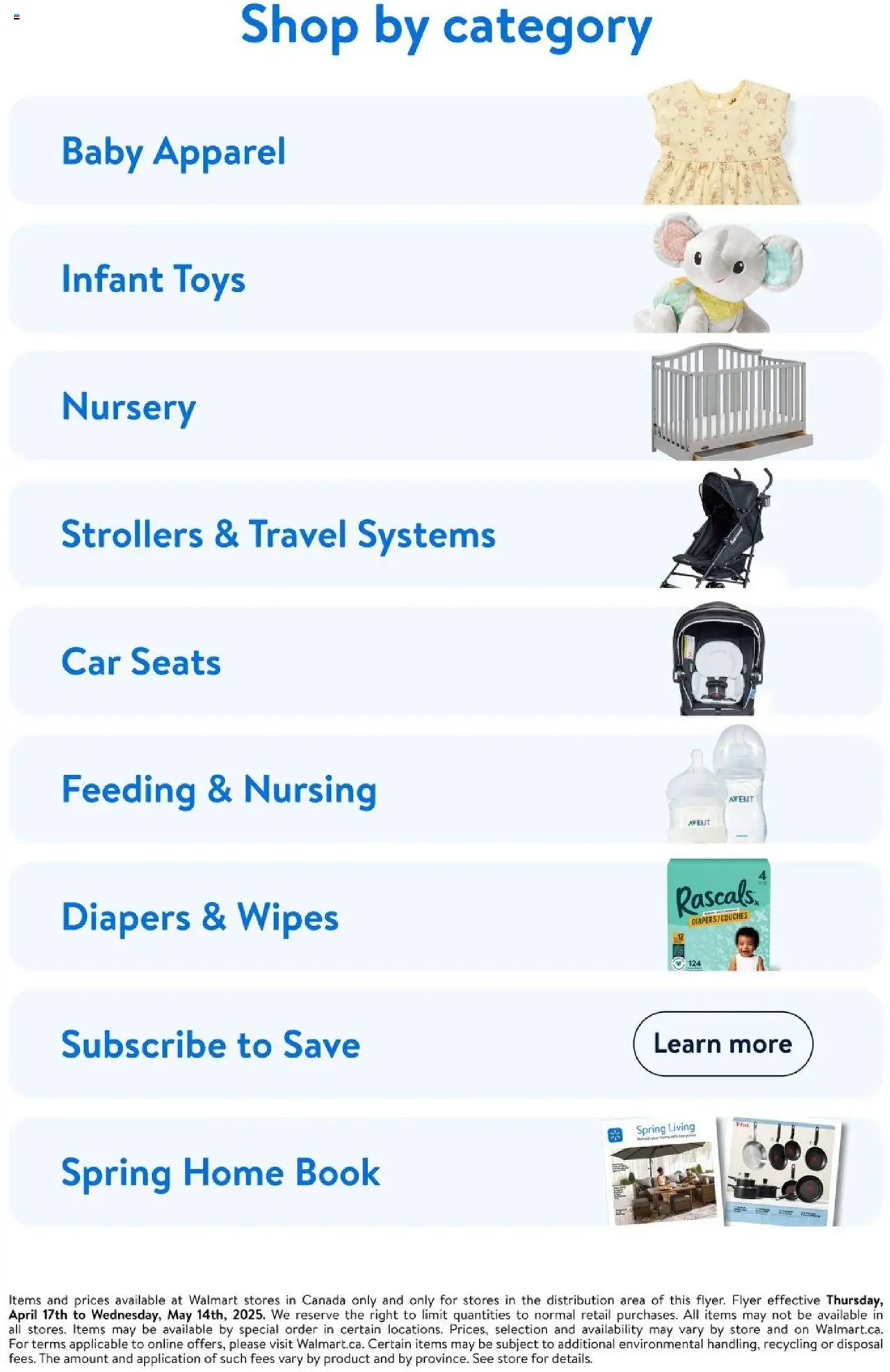 Walmart flyer valid from Apr 17, 2025 - page number 13
