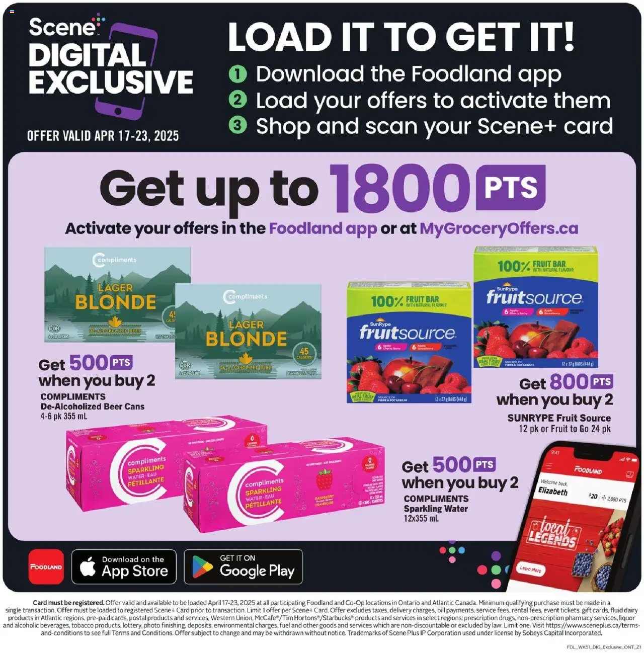 Foodland flyer valid from Apr 17, 2025 - page number 7