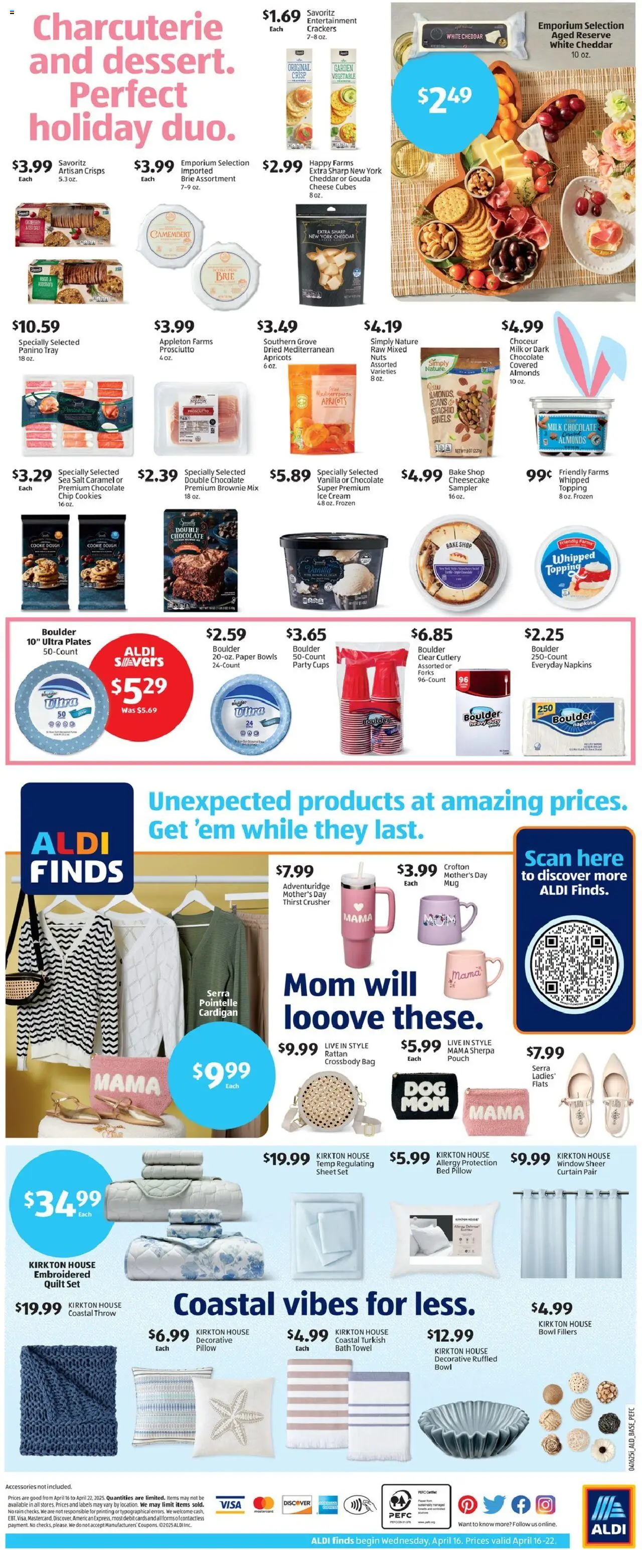 Aldi Weekly Ad from 04/16/2025 - Flyer, Sales ad - Page number 2