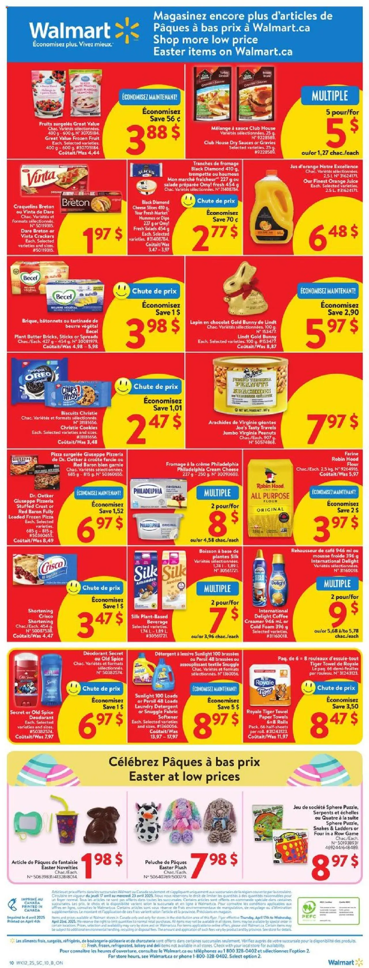 Le catalogue Weekly flyer / circulaire est valide à partir du Apr 17, 2025 numéro de la page 3