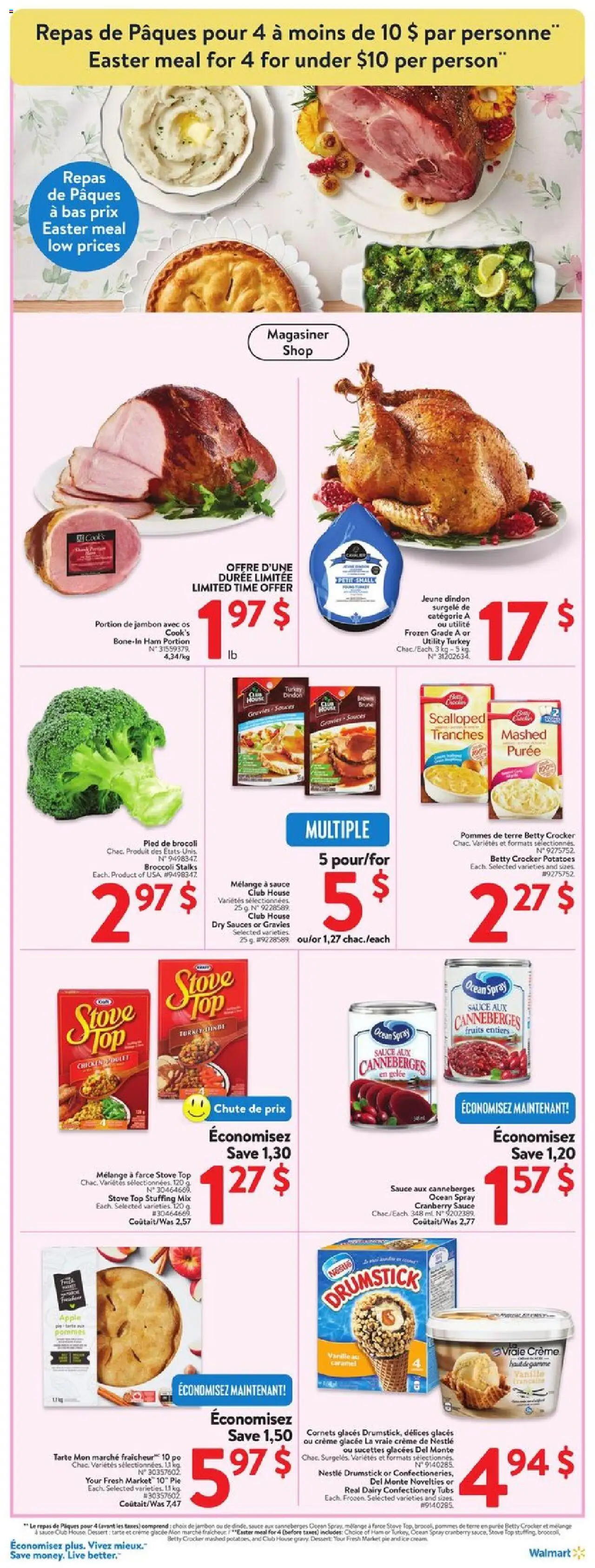 Walmart flyer valid from Apr 17, 2025 - page number 7