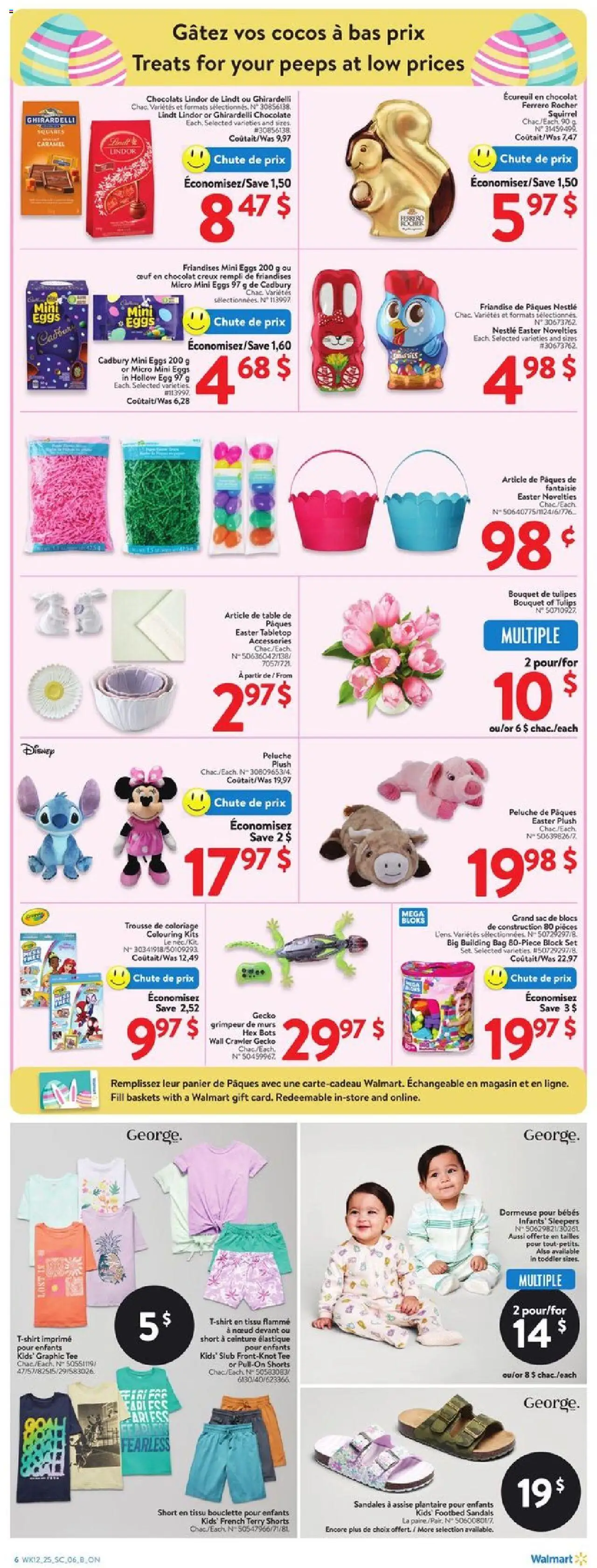 Le catalogue Weekly flyer / circulaire est valide à partir du Apr 17, 2025 numéro de la page 6