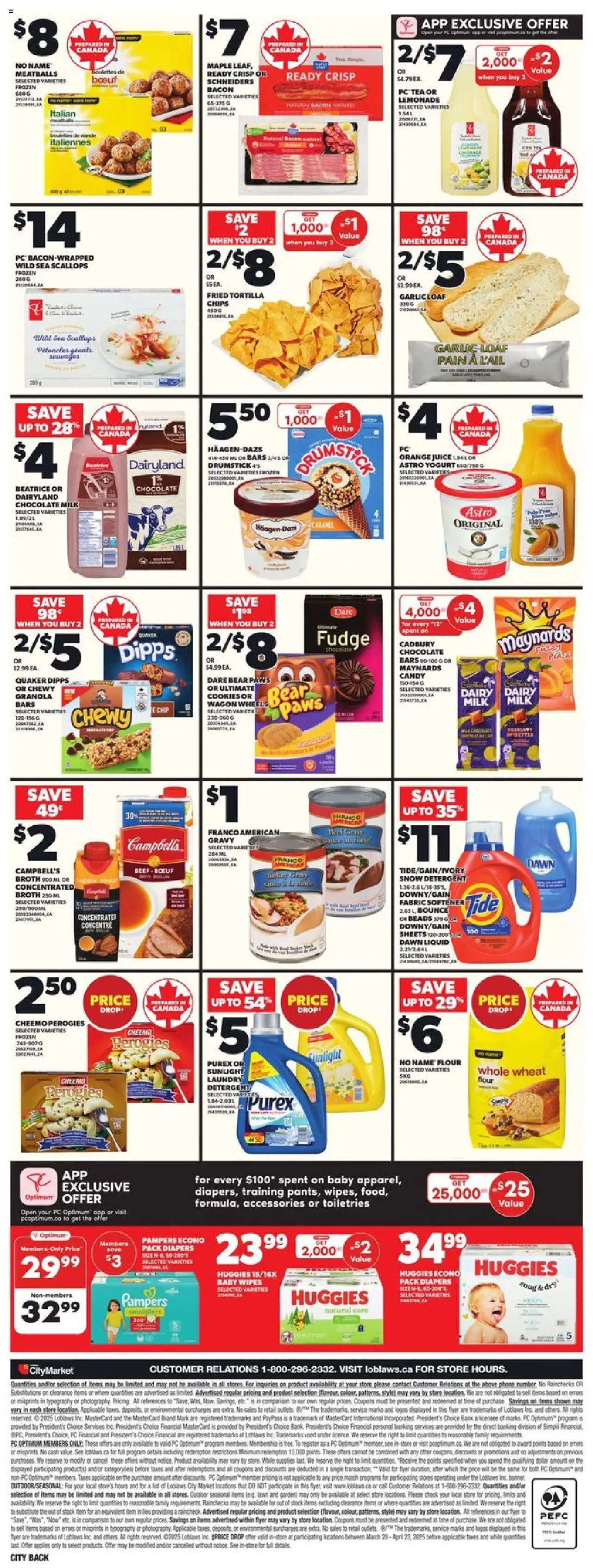 Loblaws flyer valid from Apr 17, 2025 - page number 4