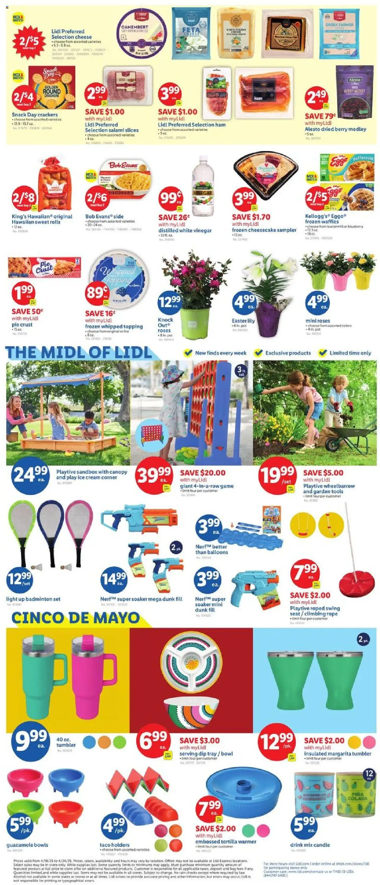 Lidl Weekly Ad - GA from 04/18/2025 - Circular, Weekly flyer - Page number 2
