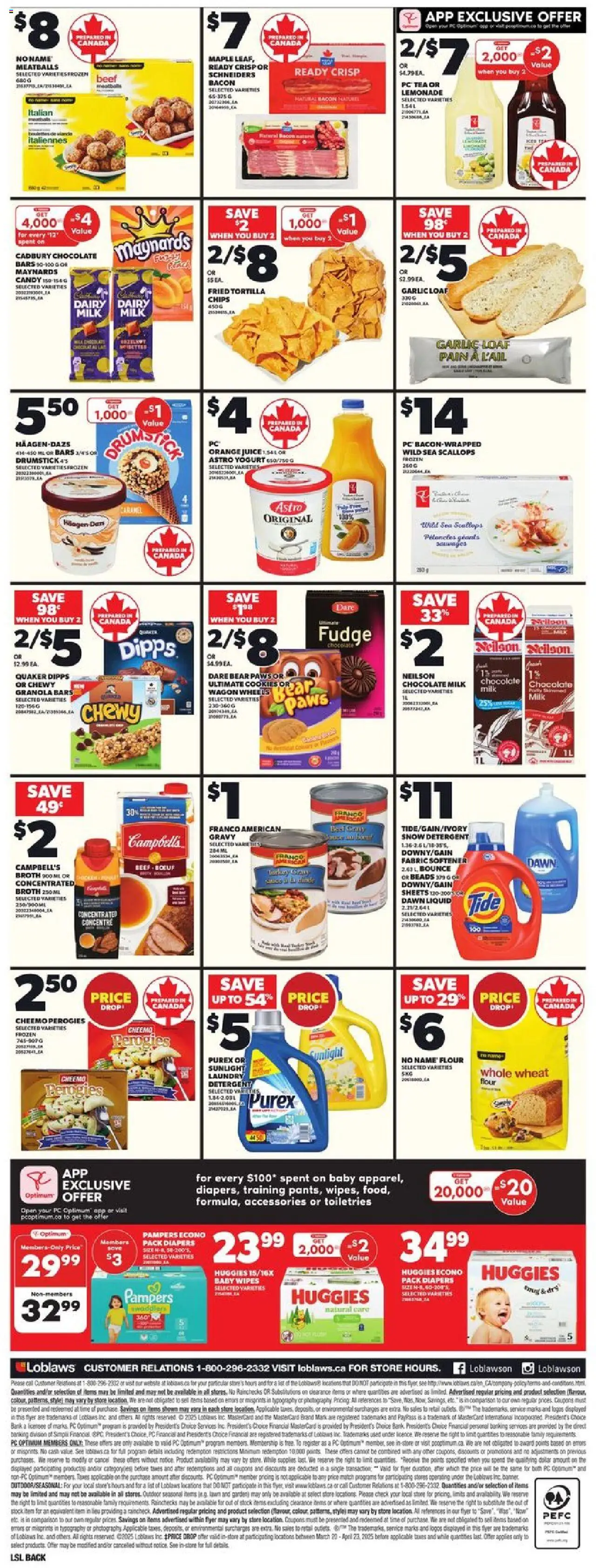 Loblaws flyer valid from Apr 17, 2025 - page number 4