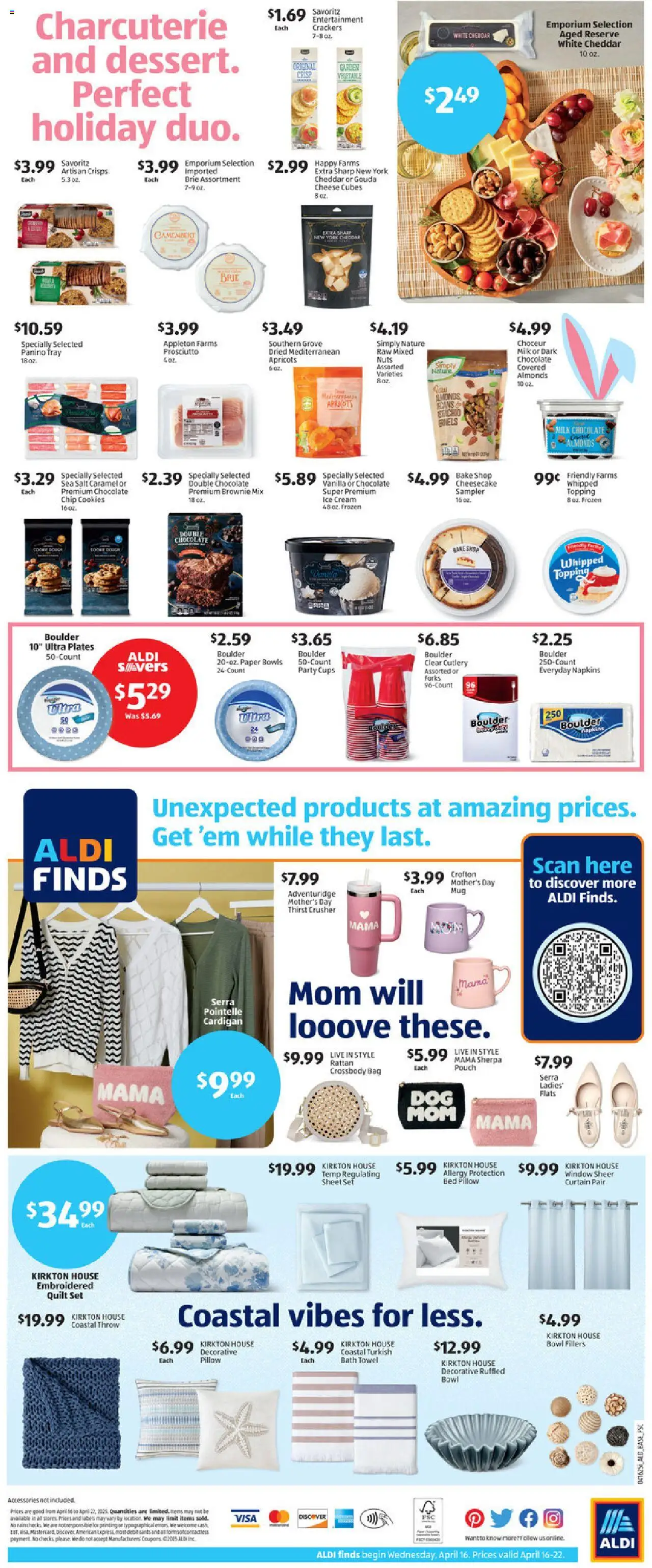 Aldi Weekly Ad from 04/16/2025 - Flyer, Sales ad - Page number 2
