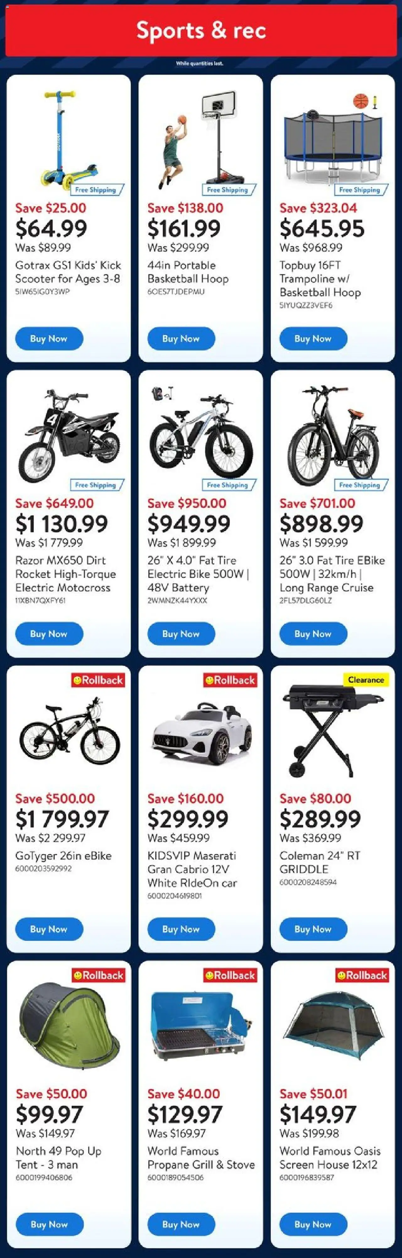 Walmart flyer valid from Apr 17, 2025 - page number 3