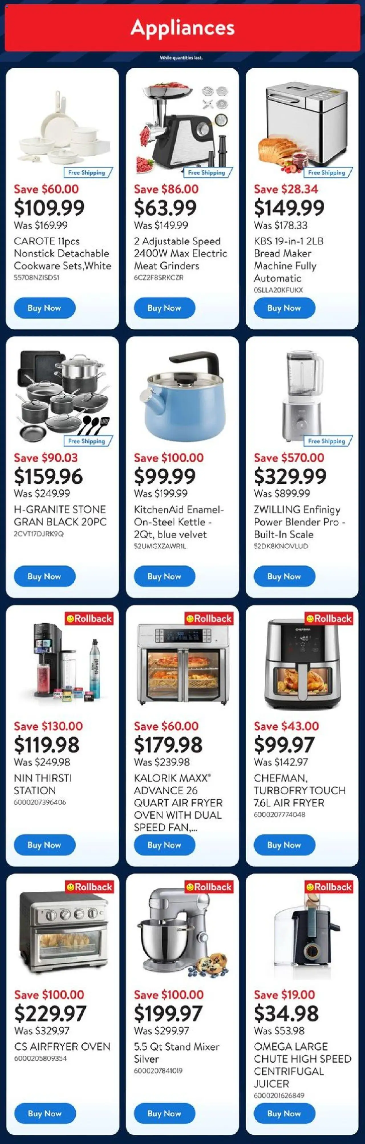 Walmart flyer valid from Apr 17, 2025 - page number 5