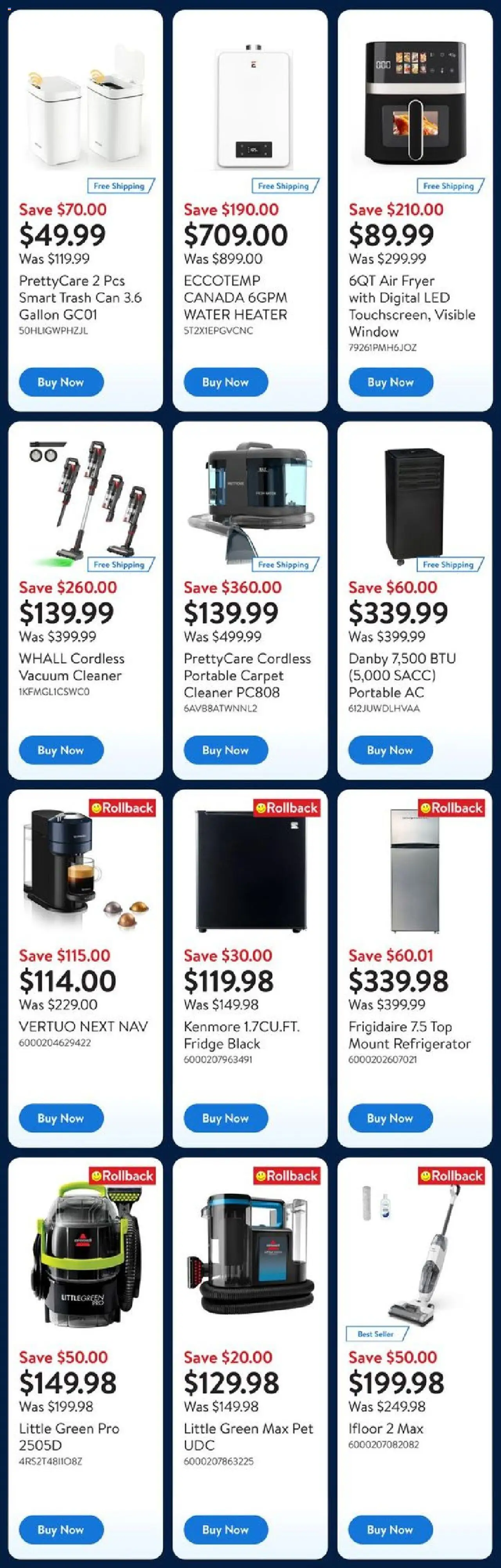Walmart flyer valid from Apr 17, 2025 - page number 6