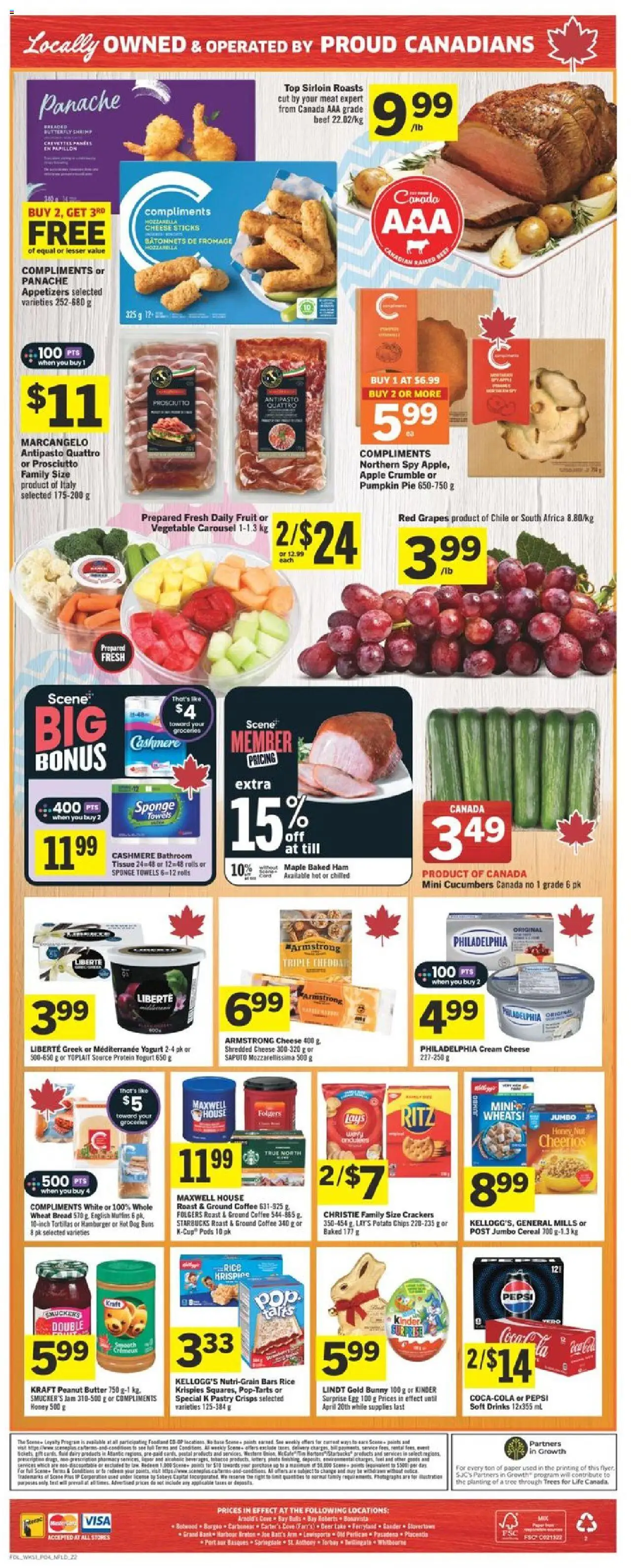 Foodland flyer valid from Apr 17, 2025 - page number 3