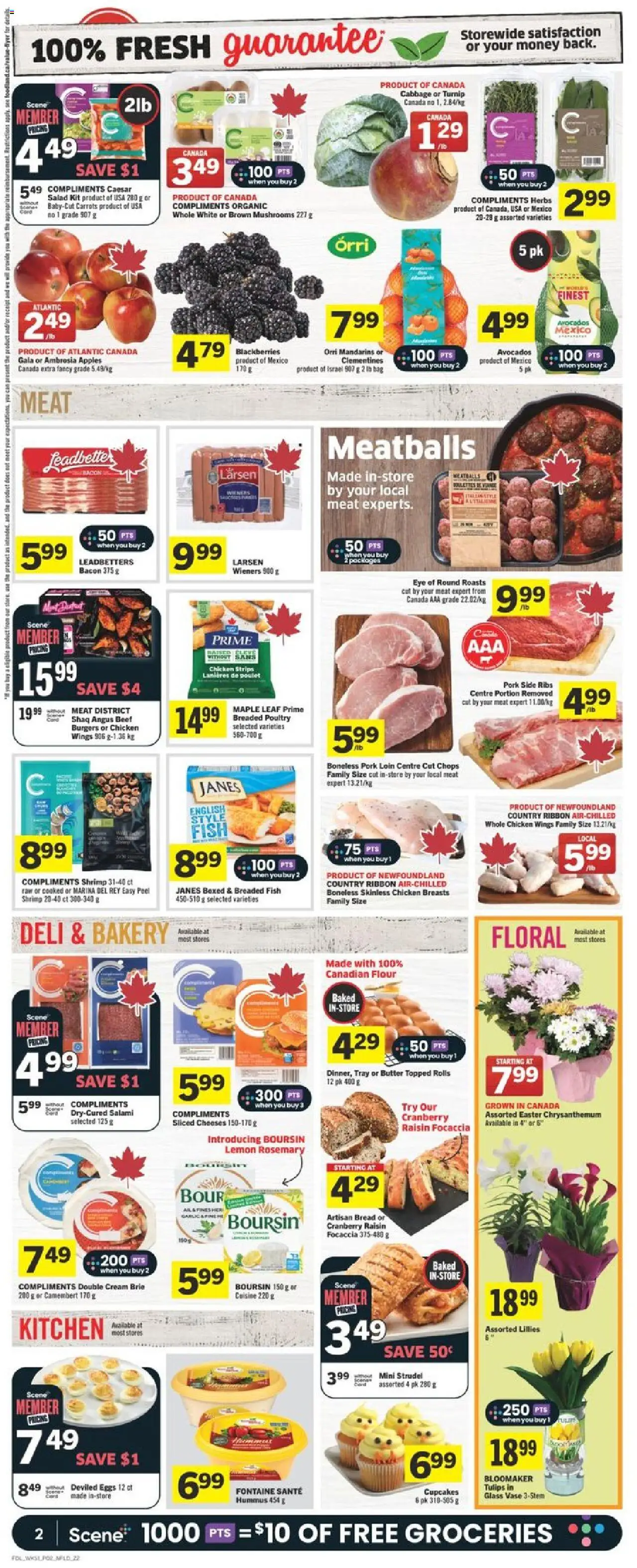 Foodland flyer valid from Apr 17, 2025 - page number 4