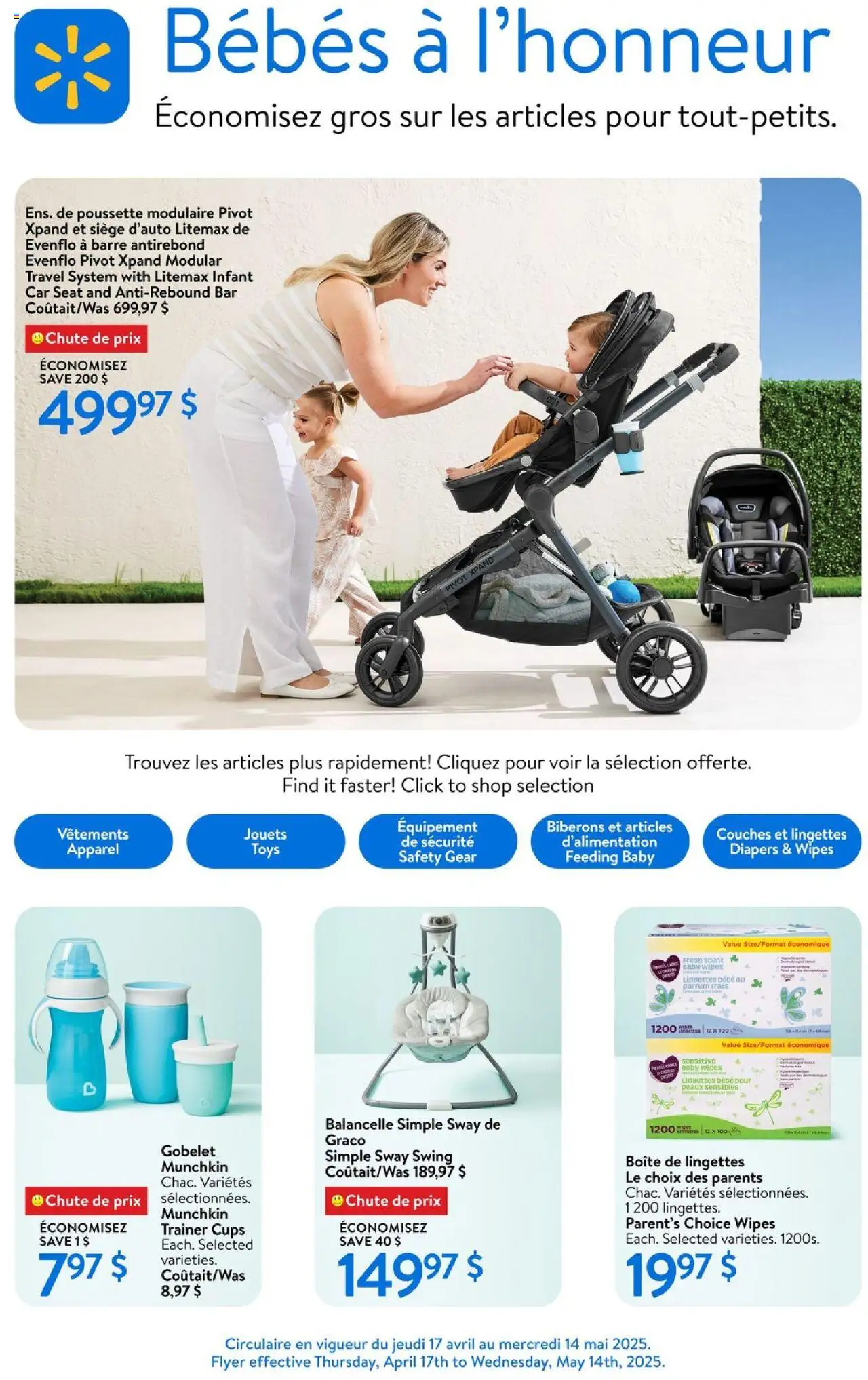 Walmart weekly flyer starting Apr 17, 2025 ⭐️