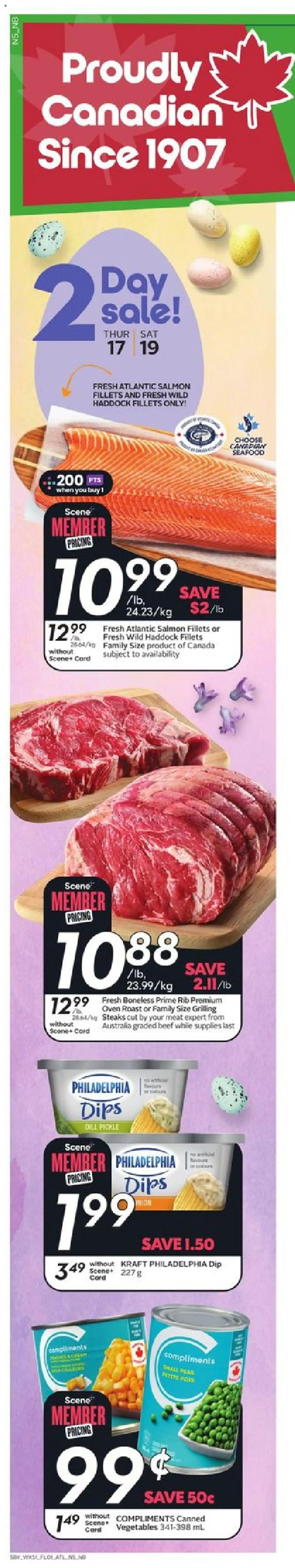 Sobeys flyer valid from Apr 17, 2025 - page number 3