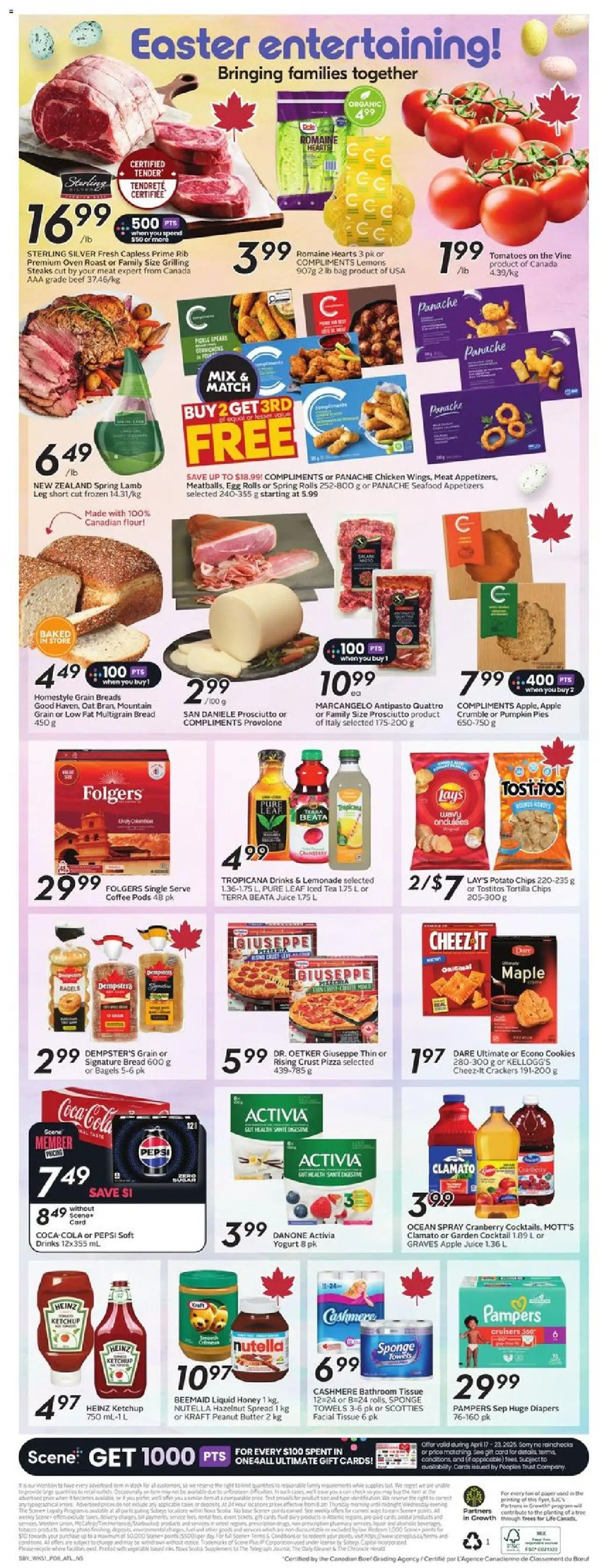 Sobeys flyer valid from Apr 17, 2025 - page number 5