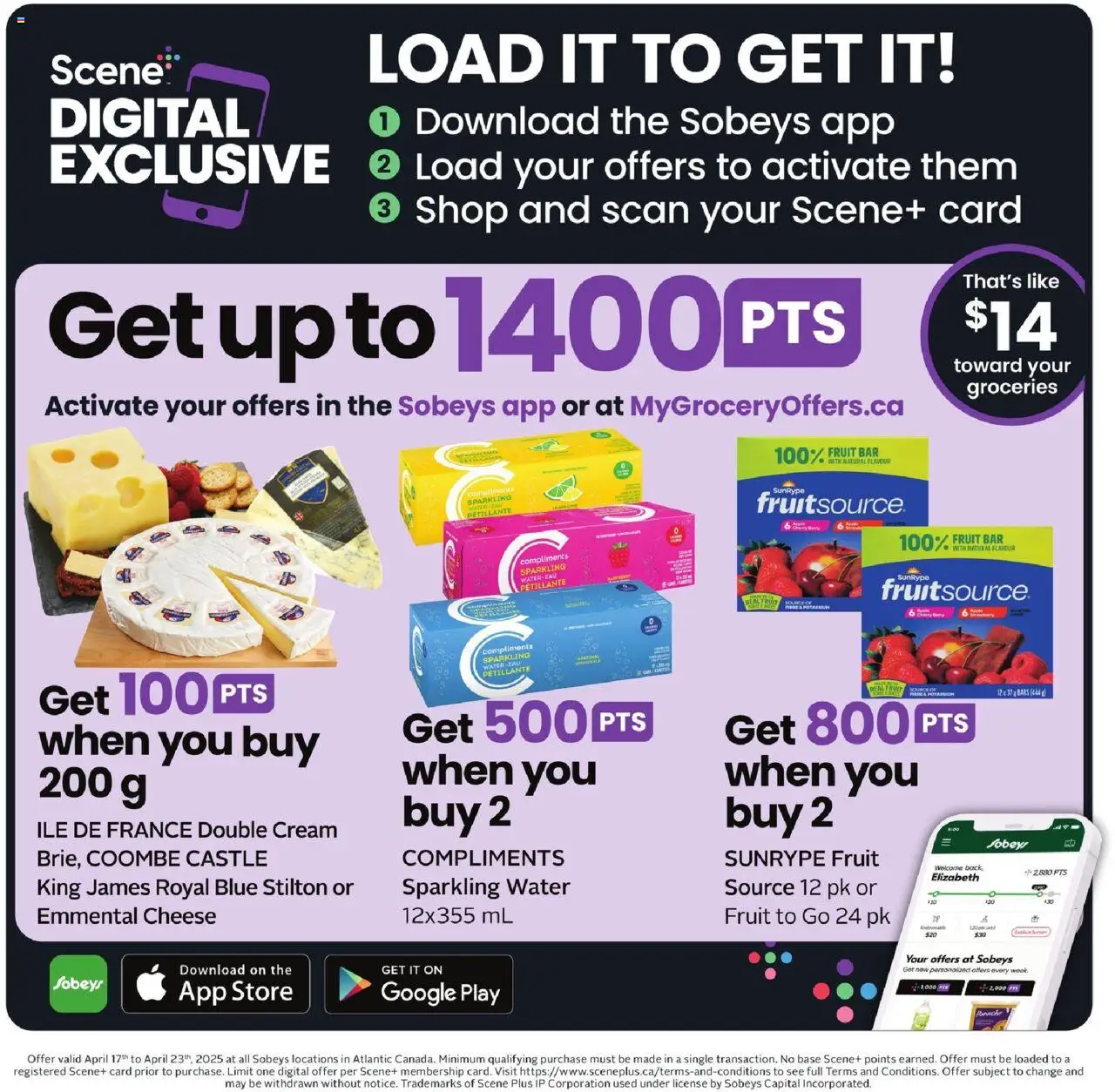 Sobeys flyer valid from Apr 17, 2025 - page number 6