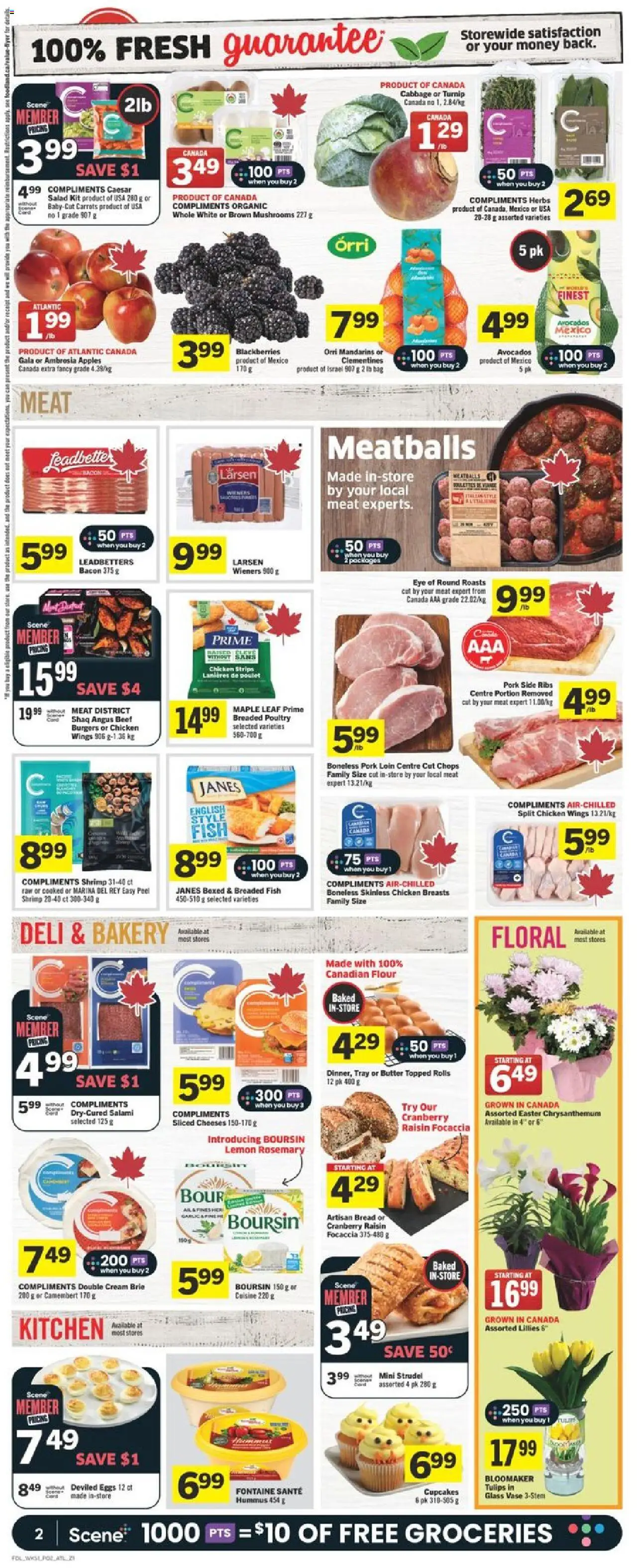 Foodland flyer valid from Apr 17, 2025 - page number 4