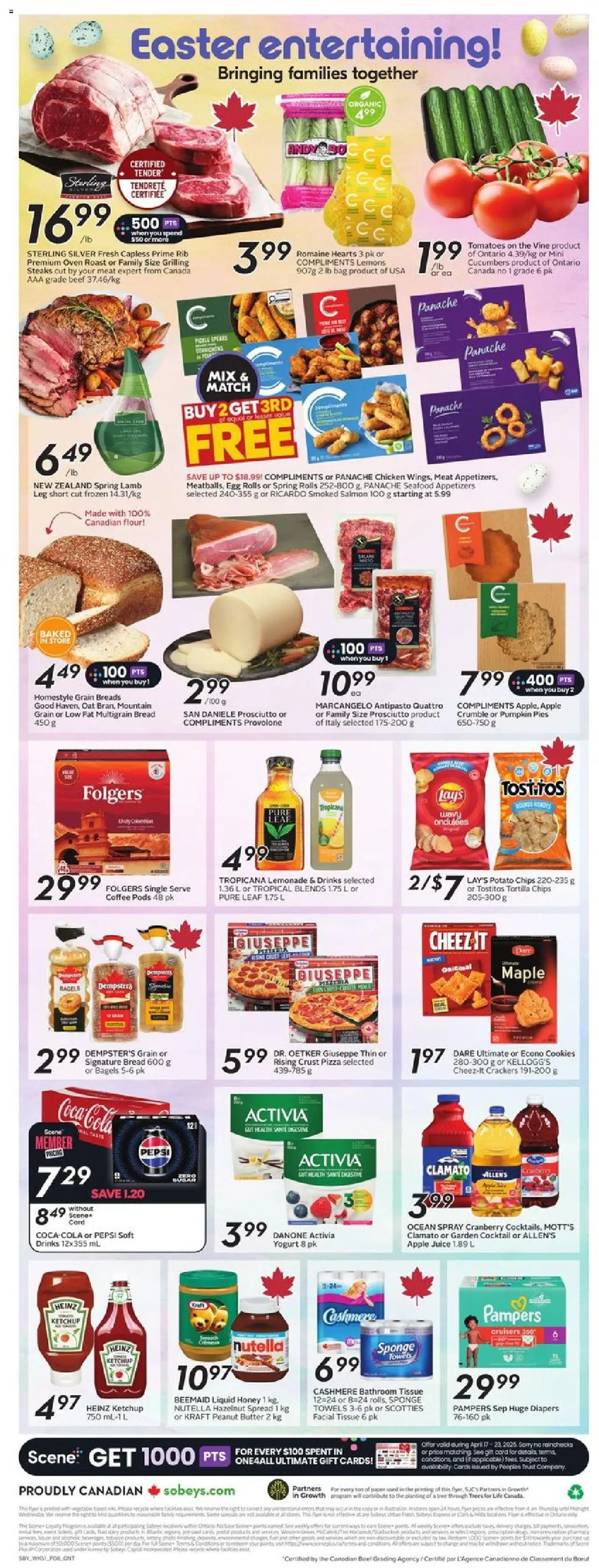 Sobeys flyer valid from Apr 17, 2025 - page number 5