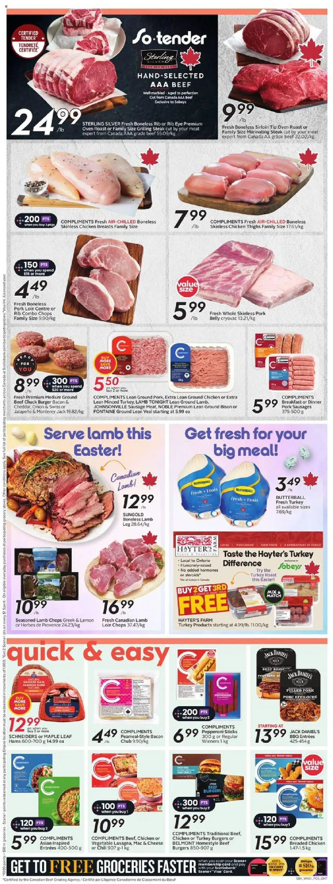 Sobeys flyer valid from Apr 17, 2025 - page number 9