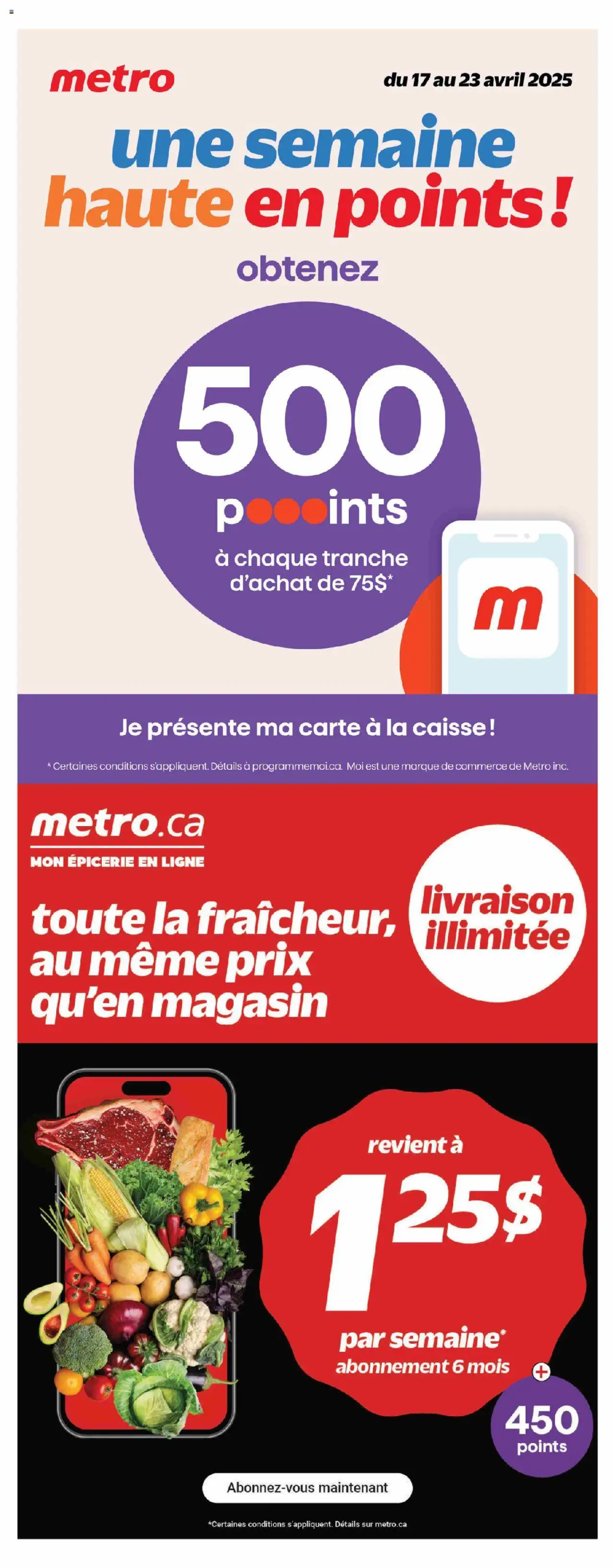Metro flyer valid from Apr 17, 2025 - page number 5