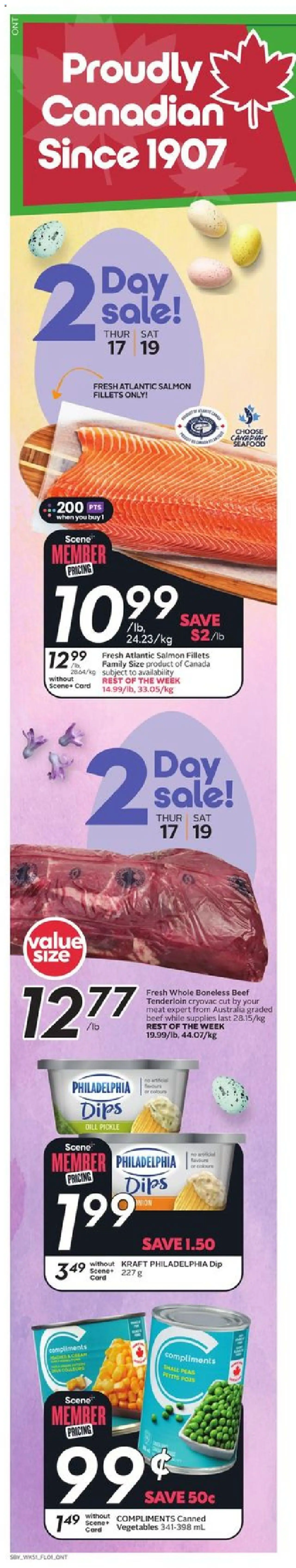 Sobeys flyer valid from Apr 17, 2025 - page number 2