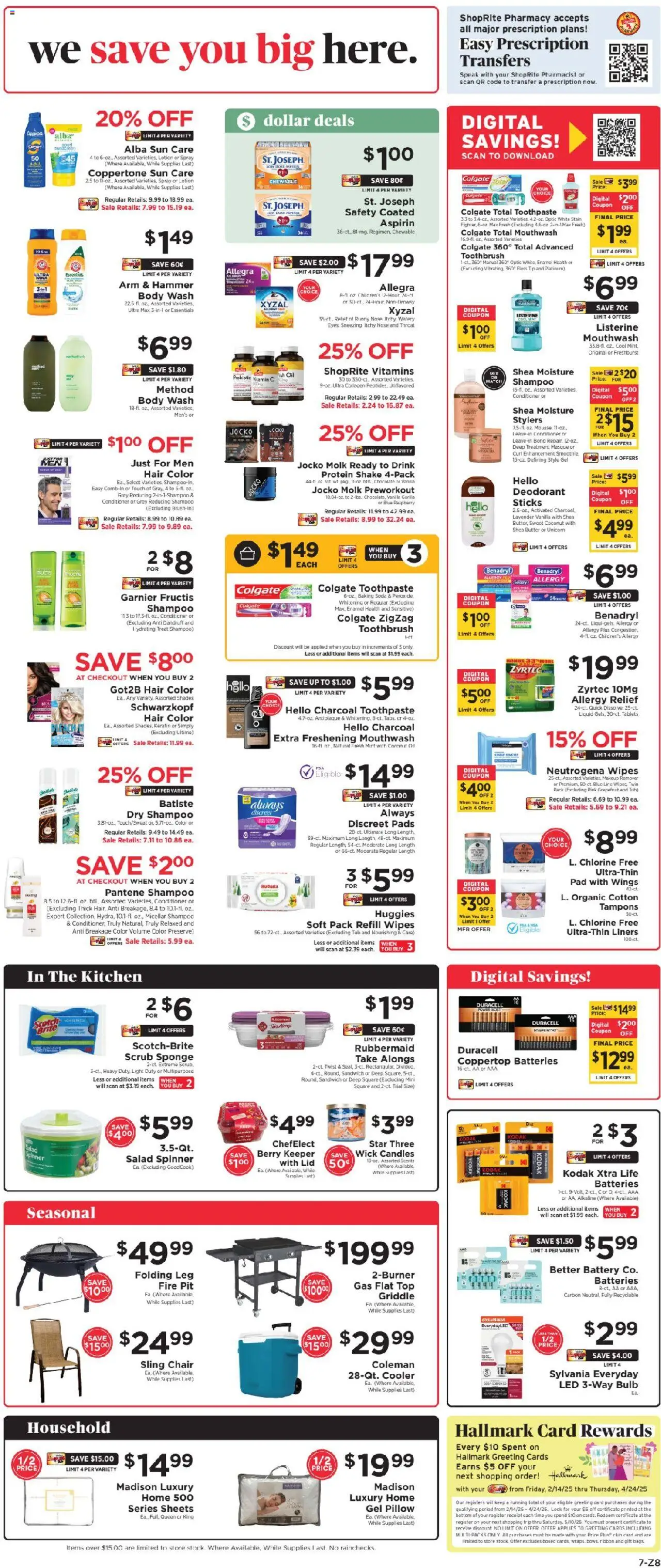 ShopRite Circular from 04/17/2025 >> Weekly Ad, flyer - Page number 7