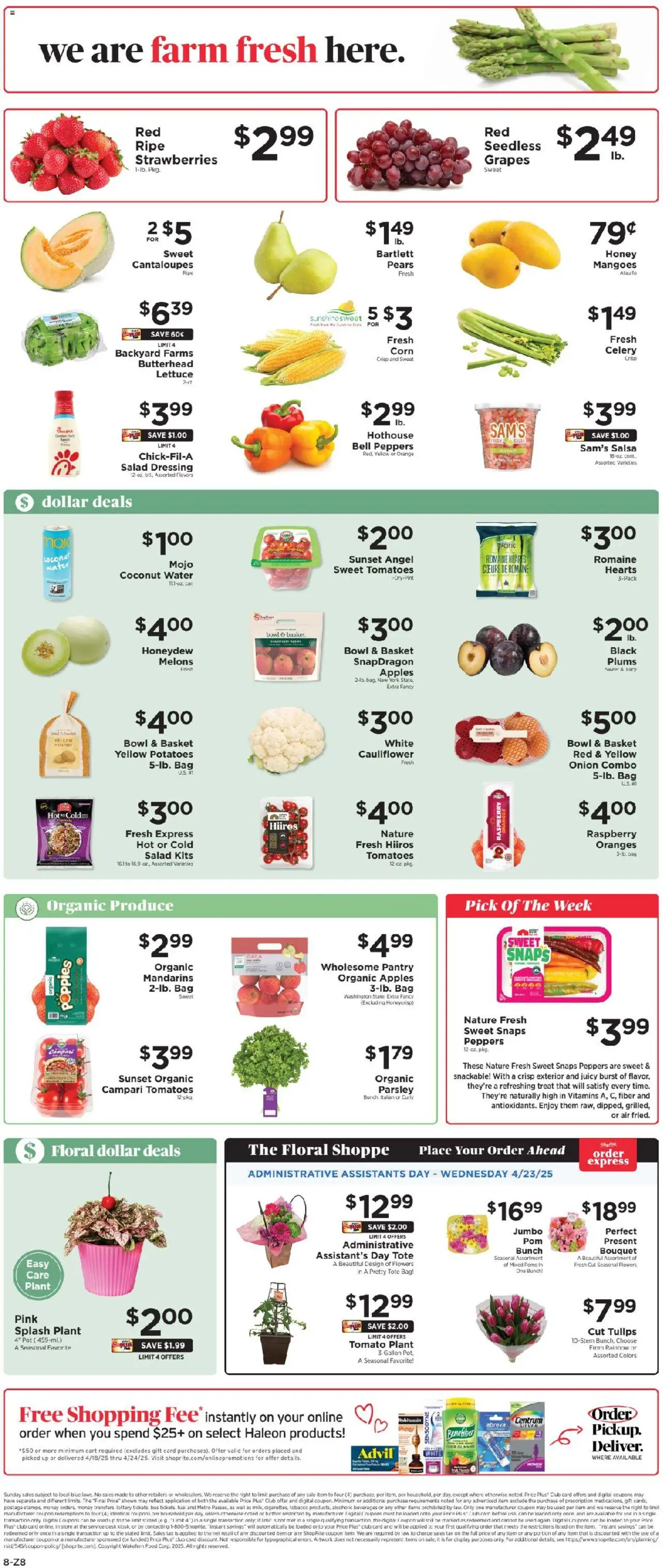 ShopRite Circular from 04/17/2025 >> Weekly Ad, flyer - Page number 8