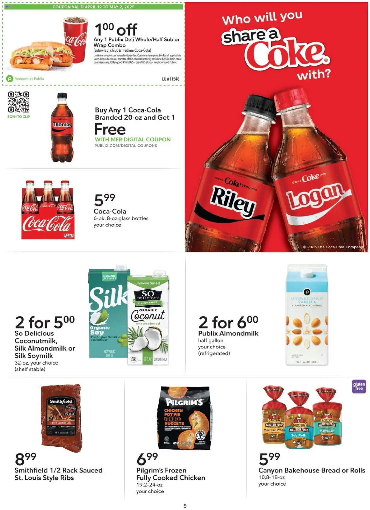 Publix Weekly ad from (04/19/2025) - Ad this week, Flyer - Page number 5