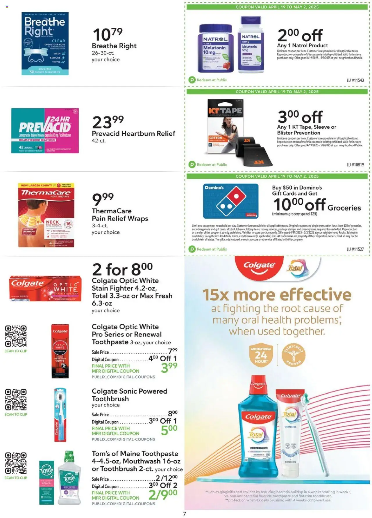 Publix Weekly ad from (04/19/2025) - Ad this week, Flyer - Page number 7