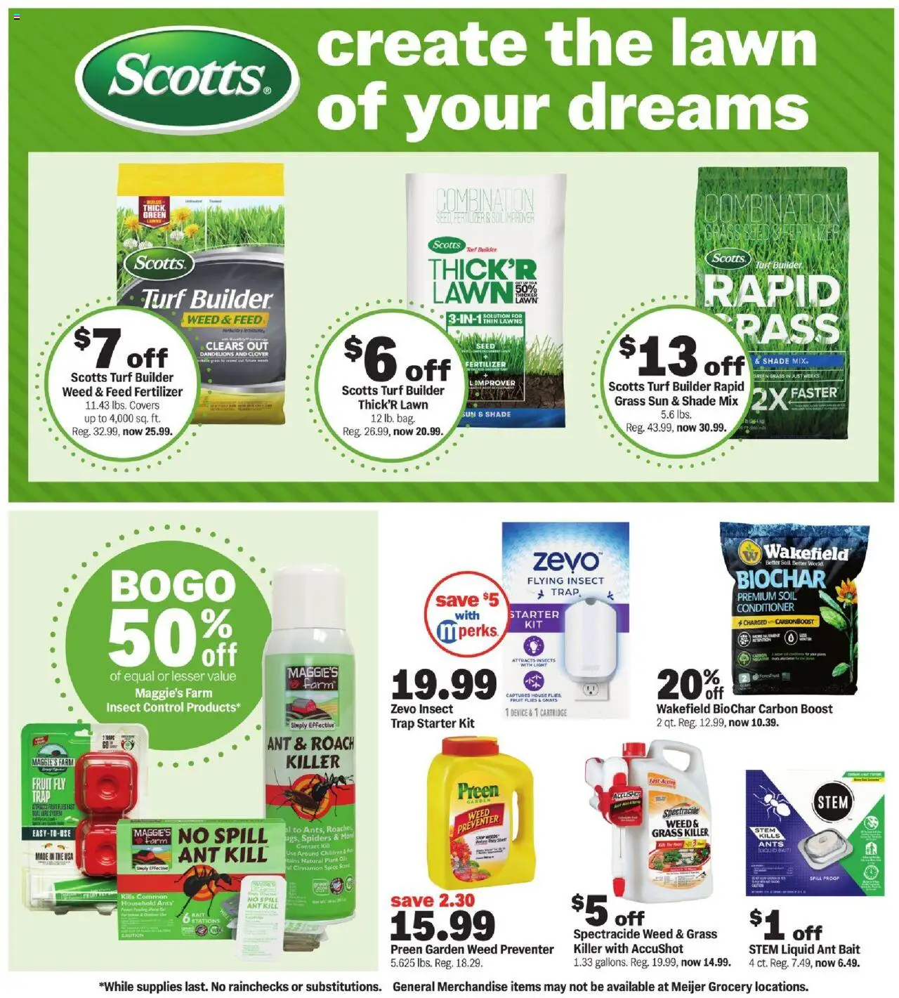 MEIJER AD from 04/21/2025 - savings that bloom - PREVIEW - Page number 2