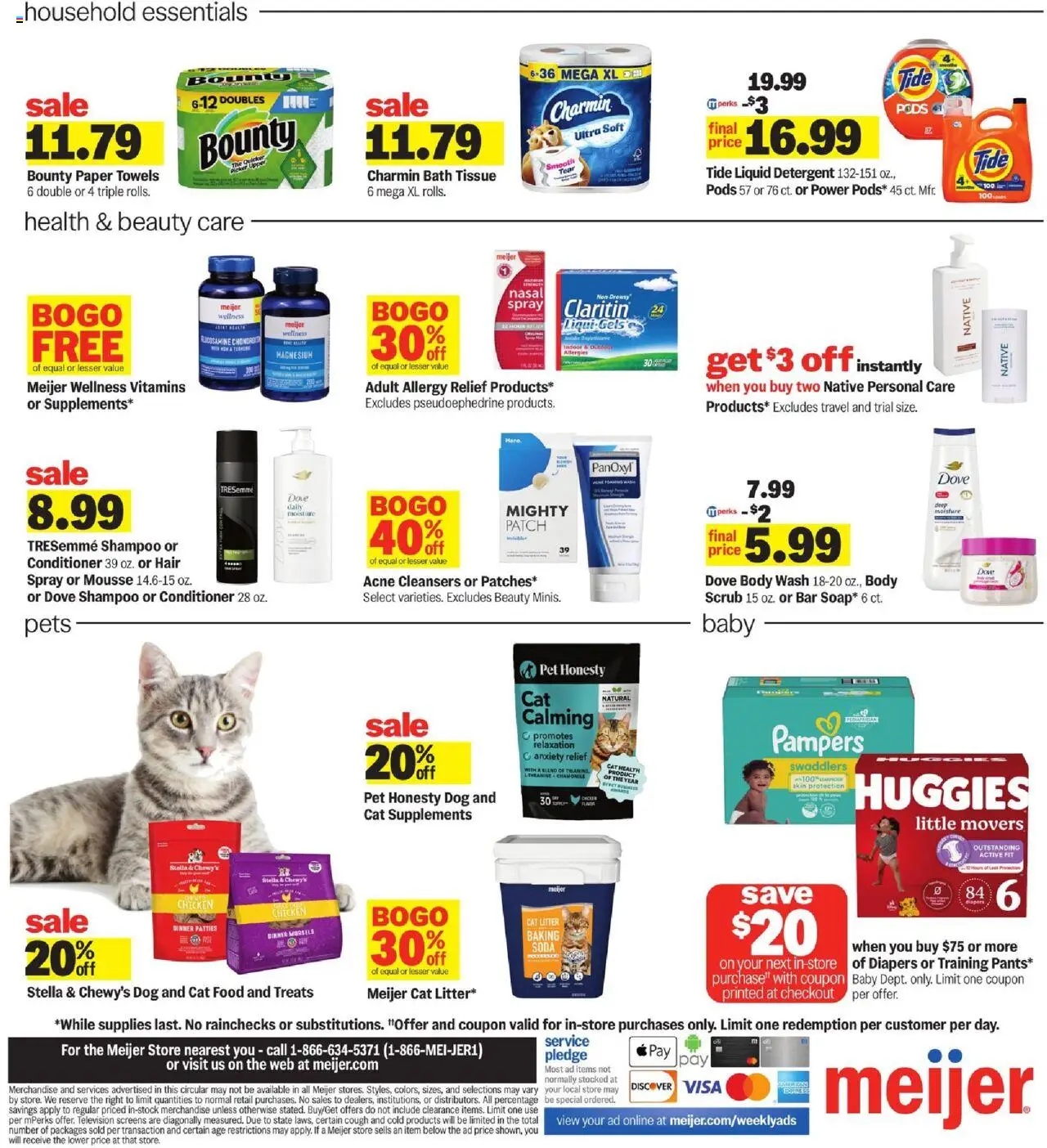 MEIJER AD from 04/20/2025 - Weekly Ad - PREVIEW - Page number 4