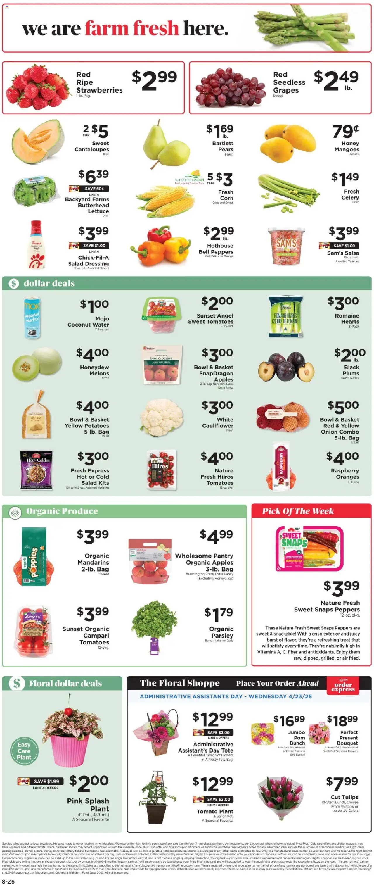 ShopRite Circular from 04/20/2025 >> Weekly Ad, flyer - Page number 8