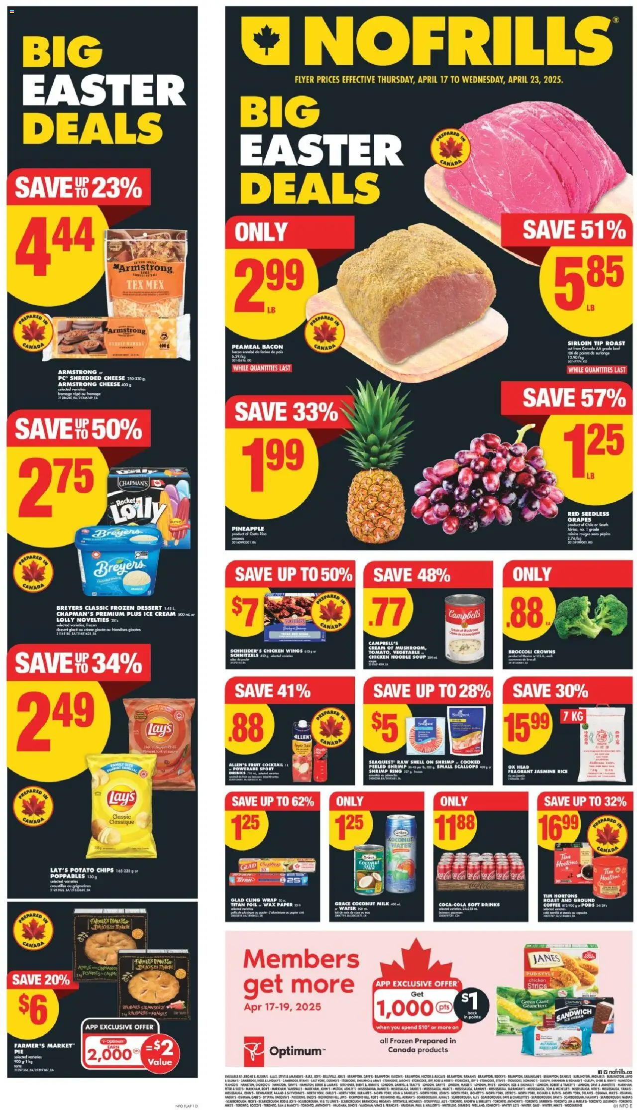 No Frills weekly flyer starting Apr 17, 2025 ⭐️