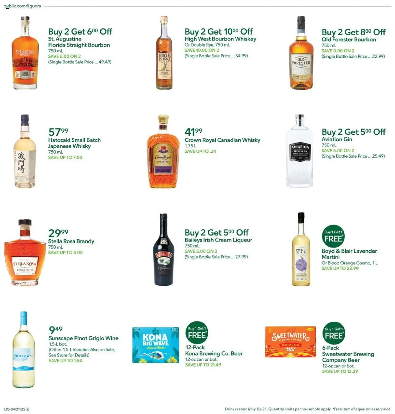 Publix Weekly ad from (04/21/2025) - Ad this week, Flyer - Page number 2