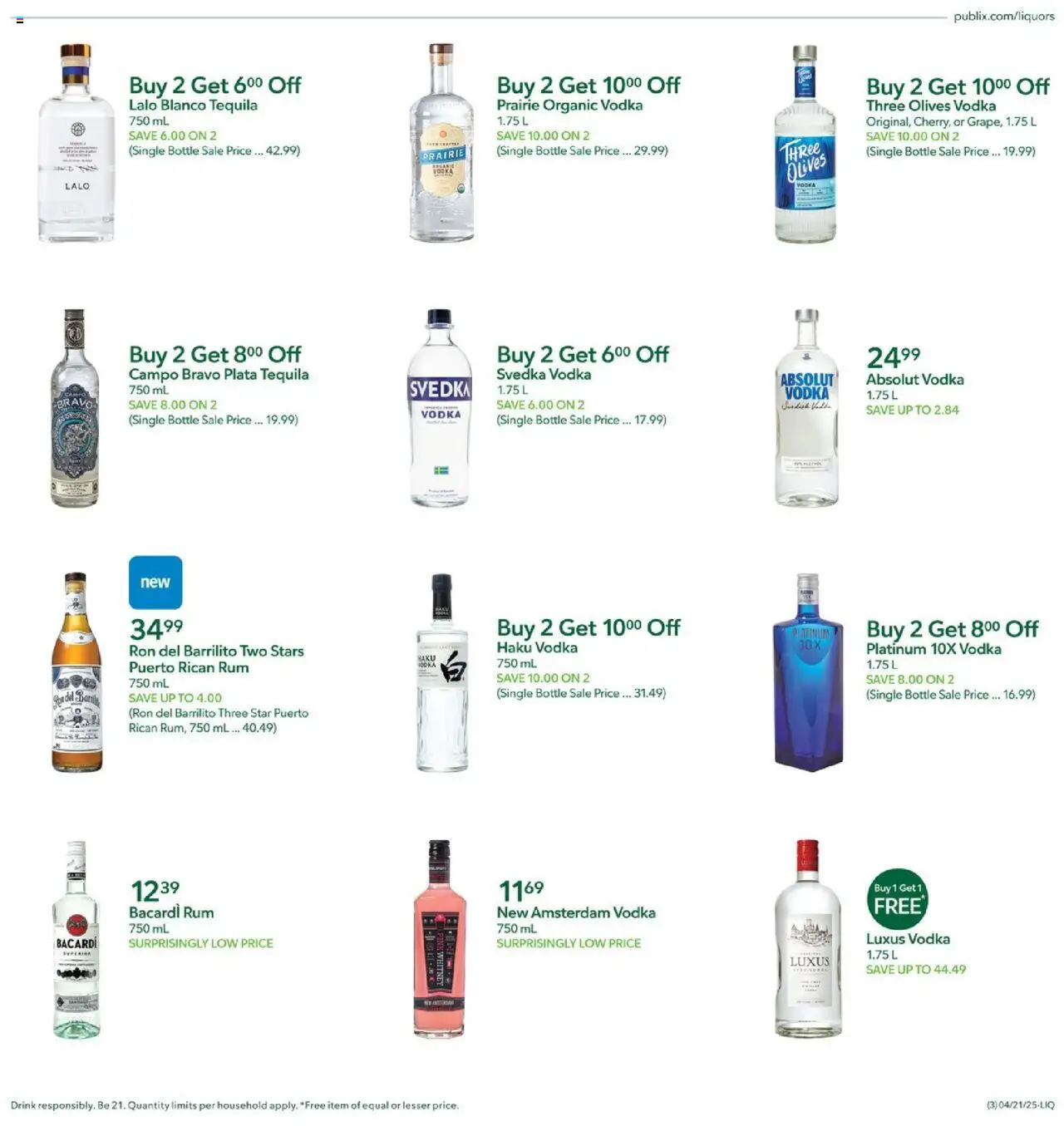 Publix Weekly ad from (04/21/2025) - Ad this week, Flyer - Page number 3