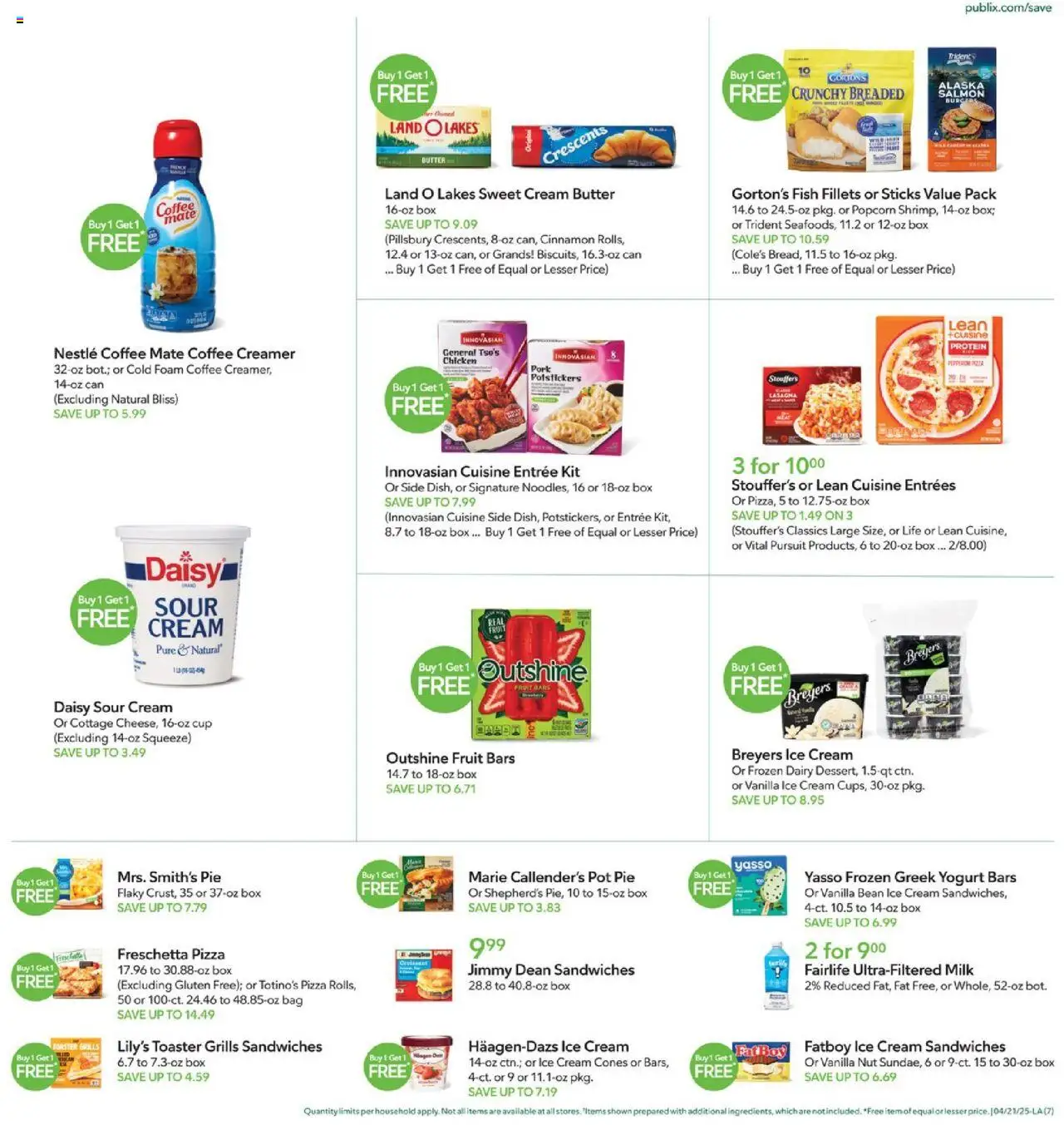 Publix Weekly ad from (04/21/2025) - Ad this week, Flyer - Page number 7