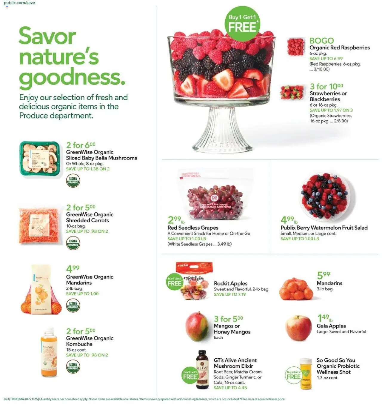 Publix Weekly ad from (04/21/2025) - Ad this week, Flyer - Page number 4