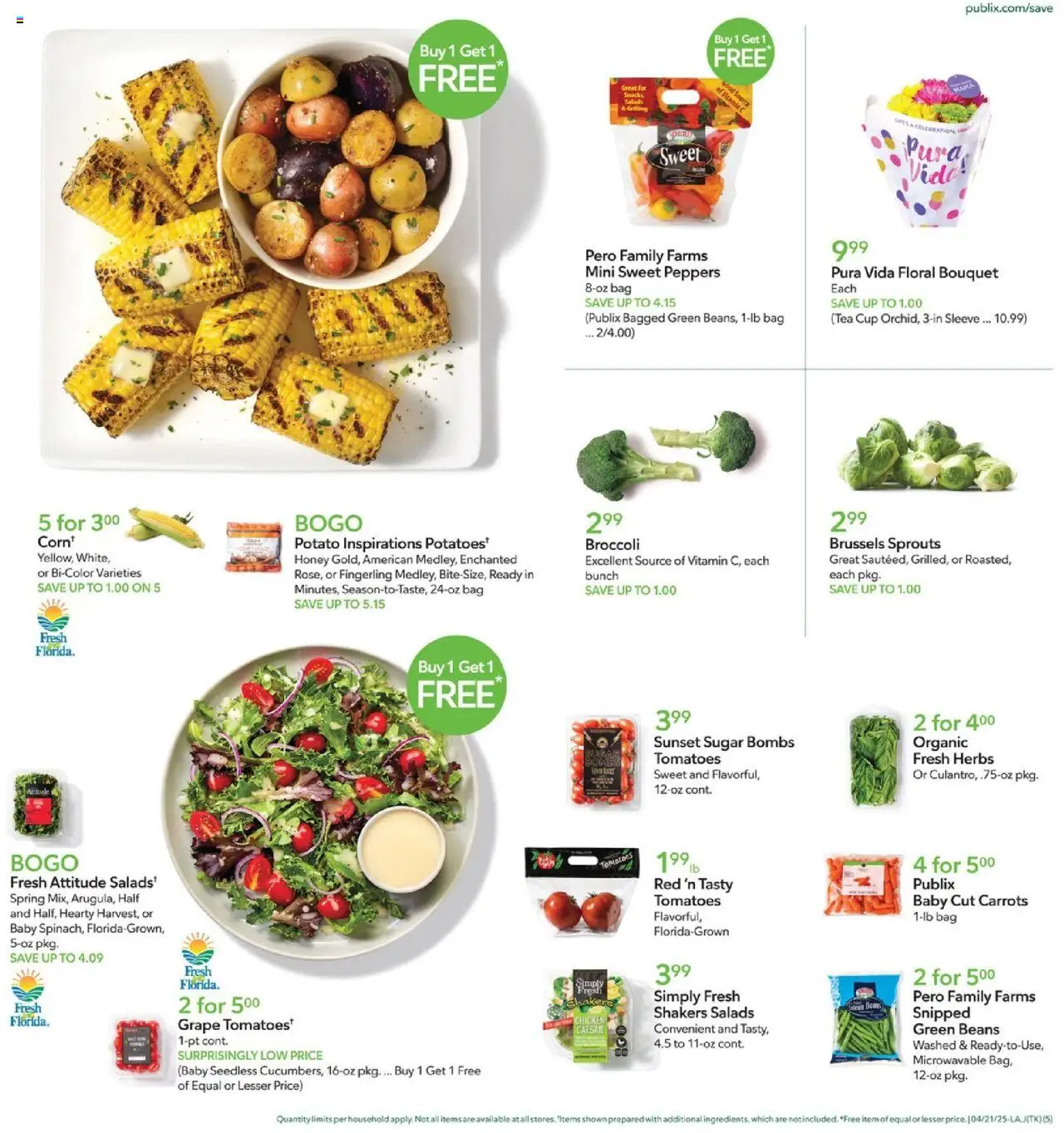 Publix Weekly ad from (04/21/2025) - Ad this week, Flyer - Page number 5