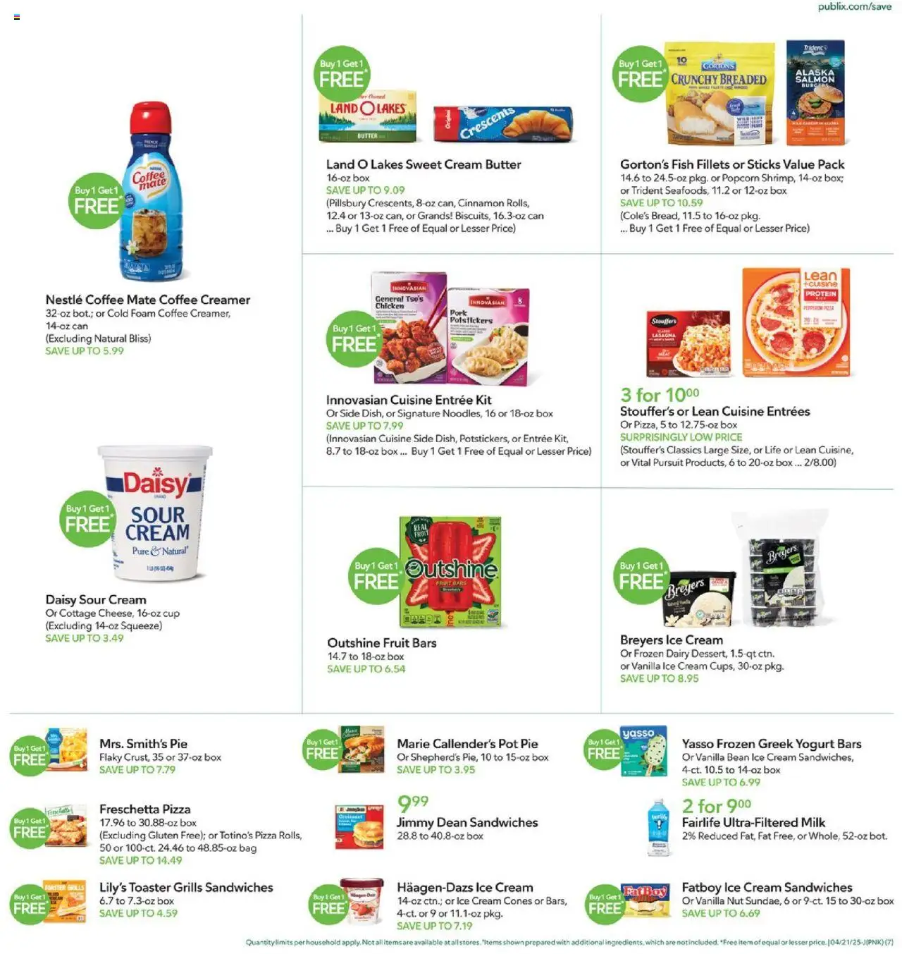 Publix Weekly ad from (04/21/2025) - Ad this week, Flyer - Page number 7