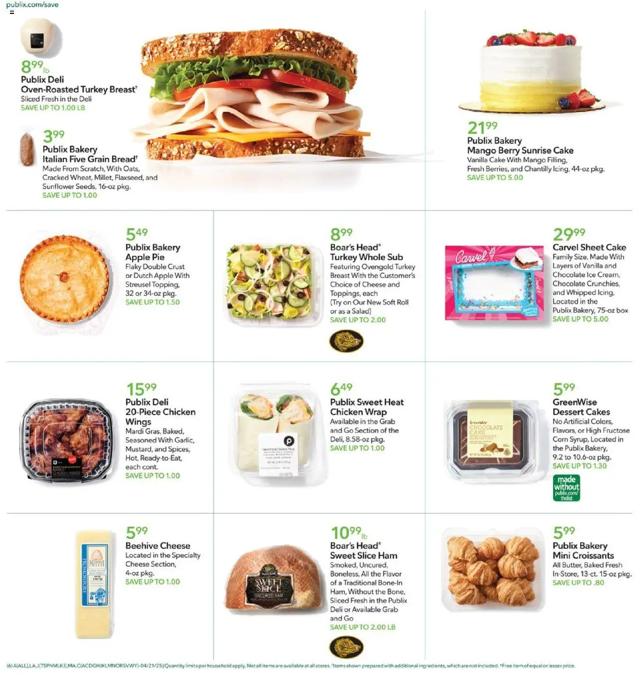 Publix Weekly ad from (04/21/2025) - Ad this week, Flyer - Page number 6