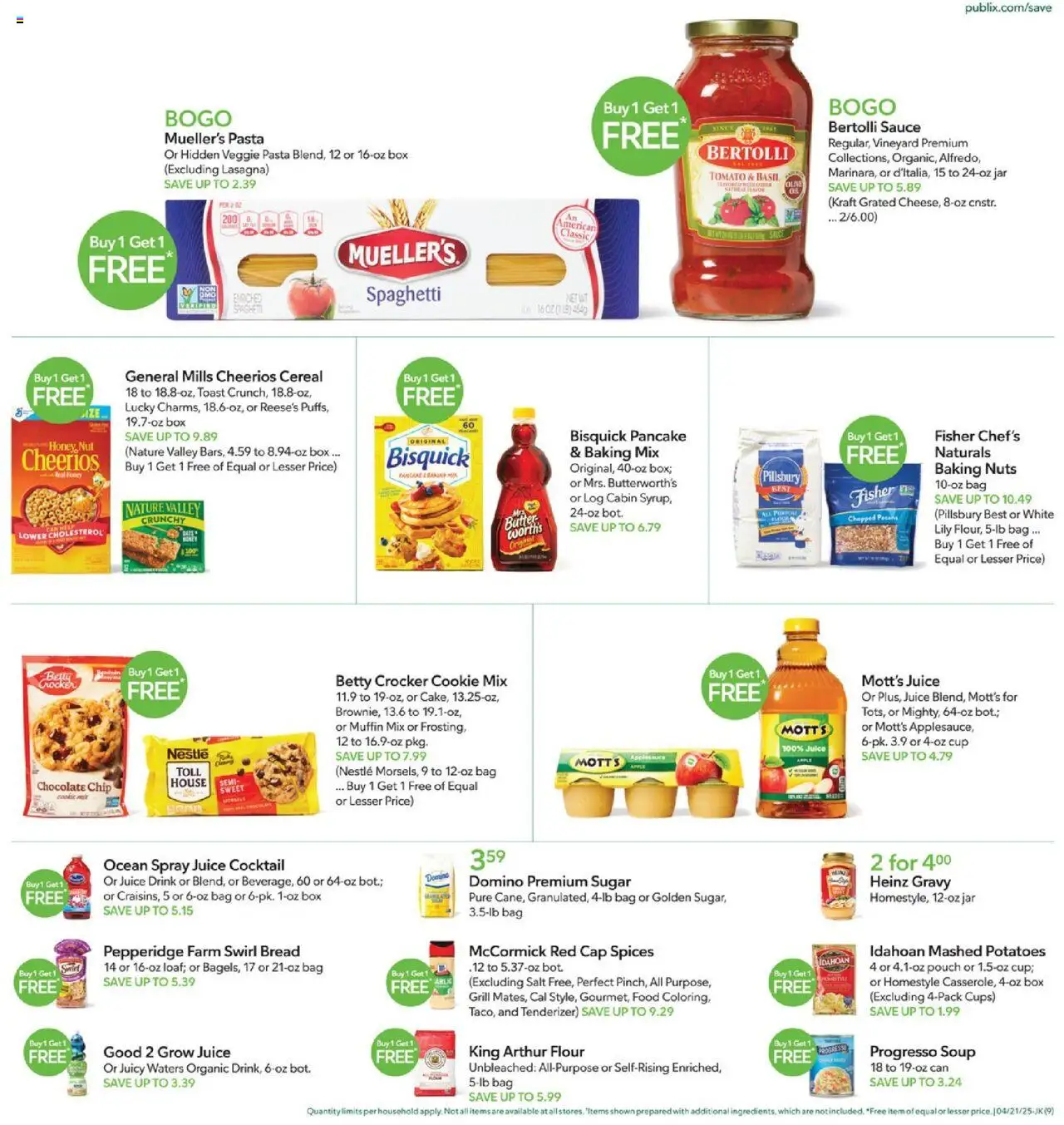 Publix Weekly ad from (04/21/2025) - Ad this week, Flyer - Page number 9